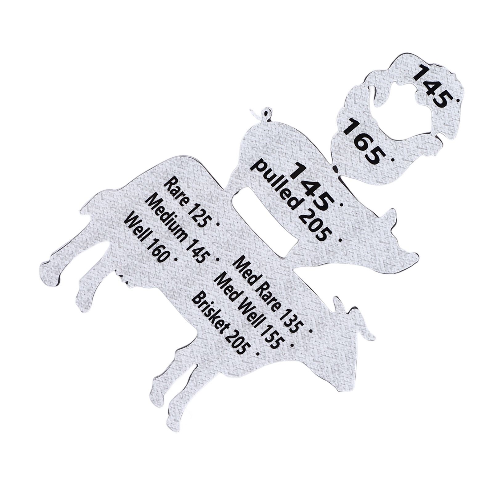 Meat Temperature Magnet Animal Internal Temperature Guide Acrylic Beef Pork Chicken Fish Grill Accessory for BBQ Cooking - Image 8