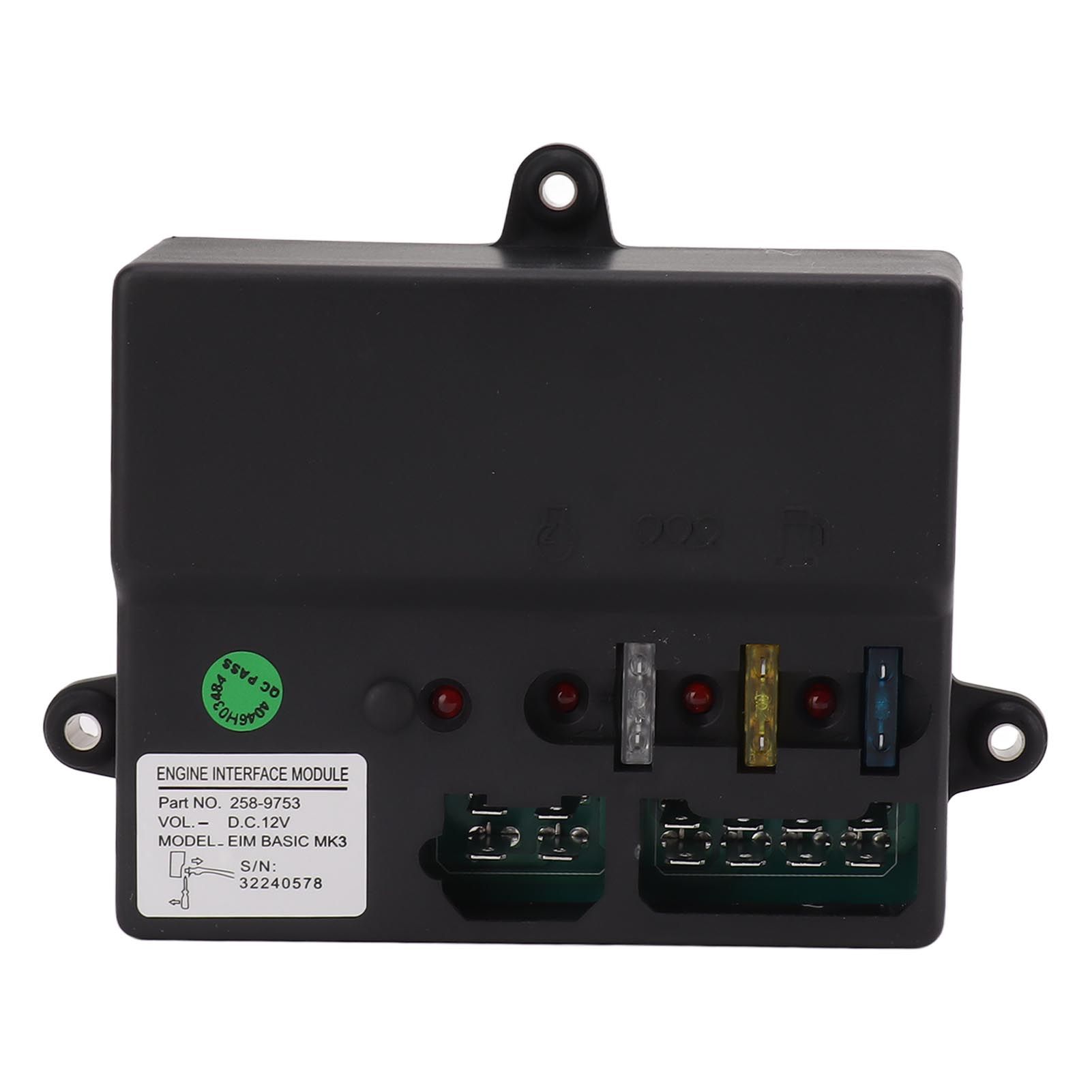 Generator Controller Multifunctional 147mm Mounting Hole Distance Engine Interface Module 258 9754 258 9753 MK3 12V - Image 1