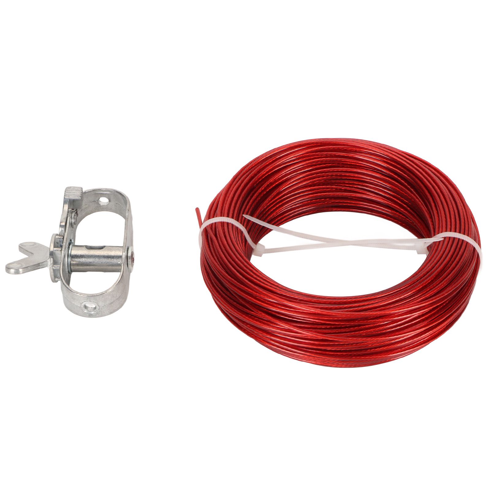 150ft Pool Cover Cable with Rustproof Aluminum Winch for Above Ground Swimming Pool - Image 1
