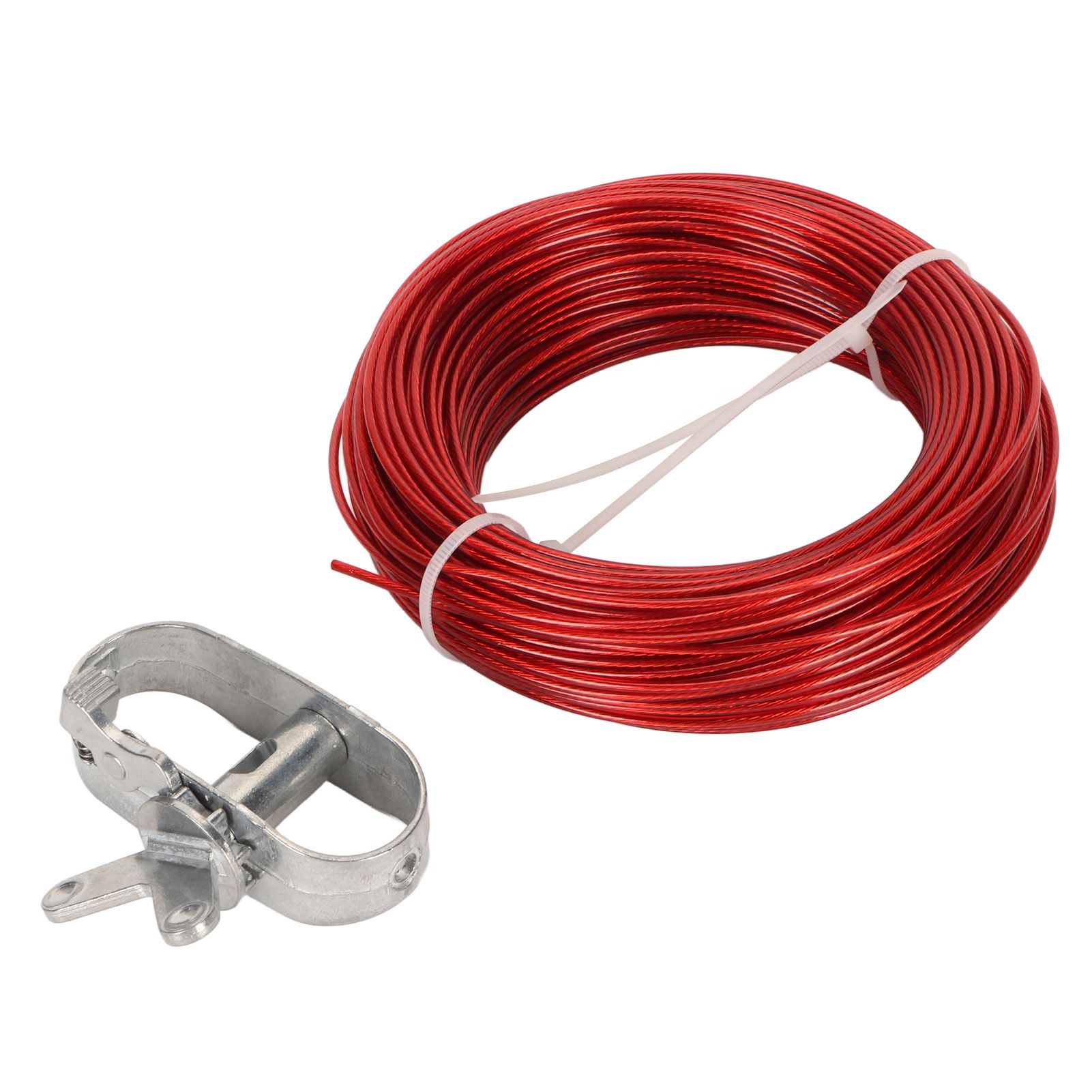 150ft Pool Cover Cable with Rustproof Aluminum Winch for Above Ground Swimming Pool - Image 2