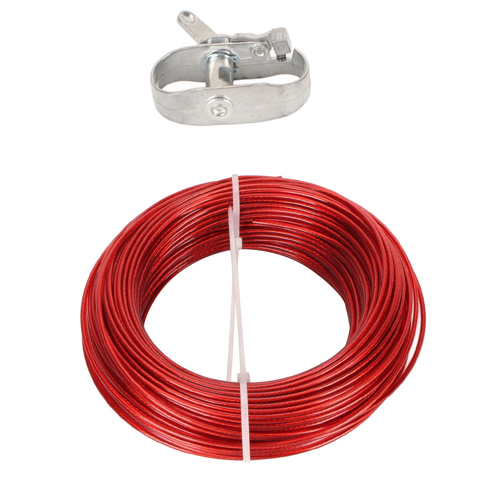 150ft Pool Cover Cable with Rustproof Aluminum Winch for Above Ground Swimming Pool - Image 5