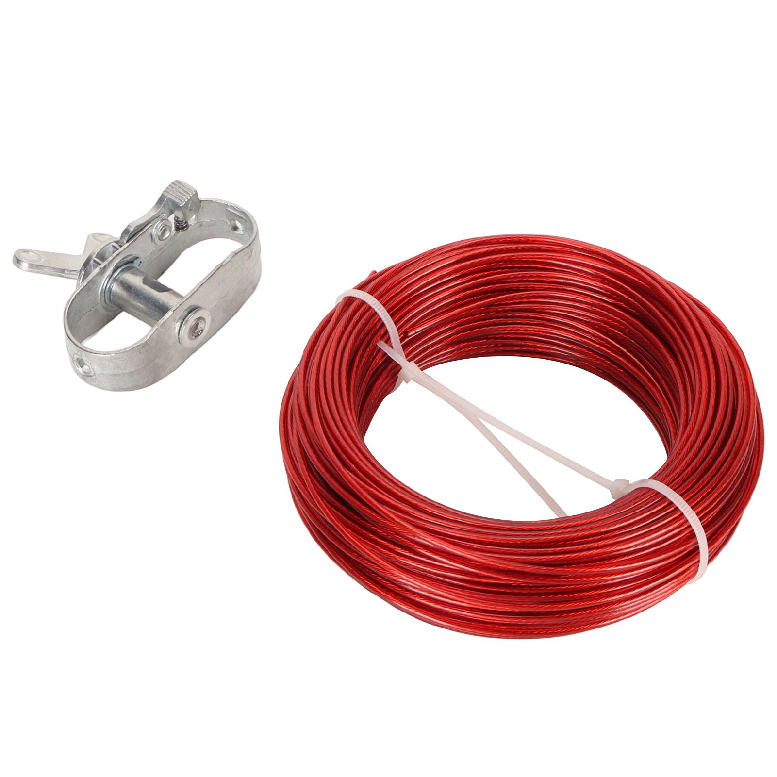 150ft Pool Cover Cable with Rustproof Aluminum Winch for Above Ground Swimming Pool - Image 6