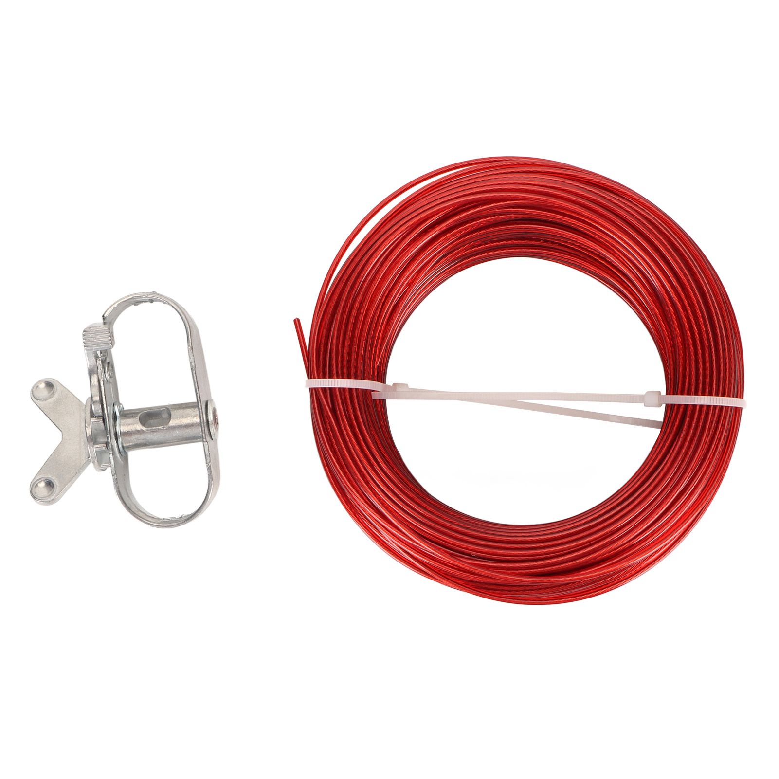 150ft Pool Cover Cable with Rustproof Aluminum Winch for Above Ground Swimming Pool - Image 7