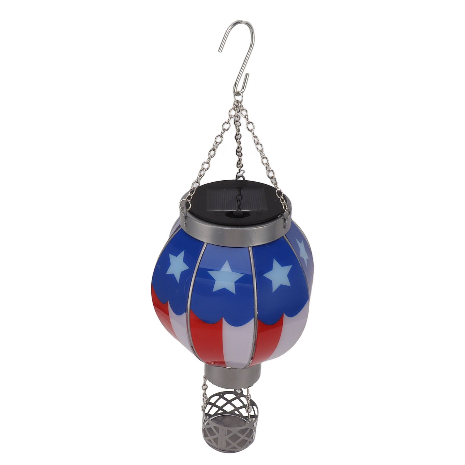 Solar Lantern Hot Air Balloon Eco Friendly Warm Lighting Hanging Lights for Home Decoration Outdoor - Image 2