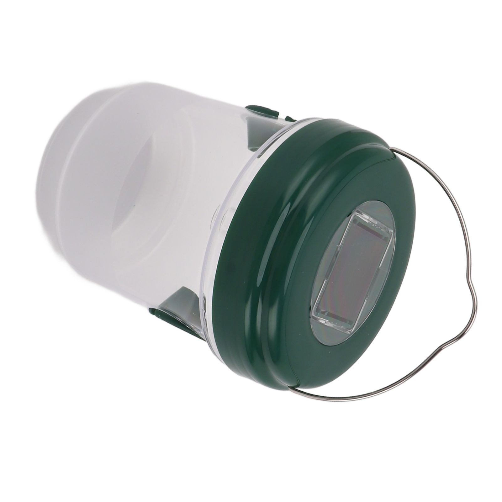Wasp Catcher LED Solar Powered Waterproof Hornet Traps for Wasp Fruit Fly Garden Terrace Farmland Green - Image 3