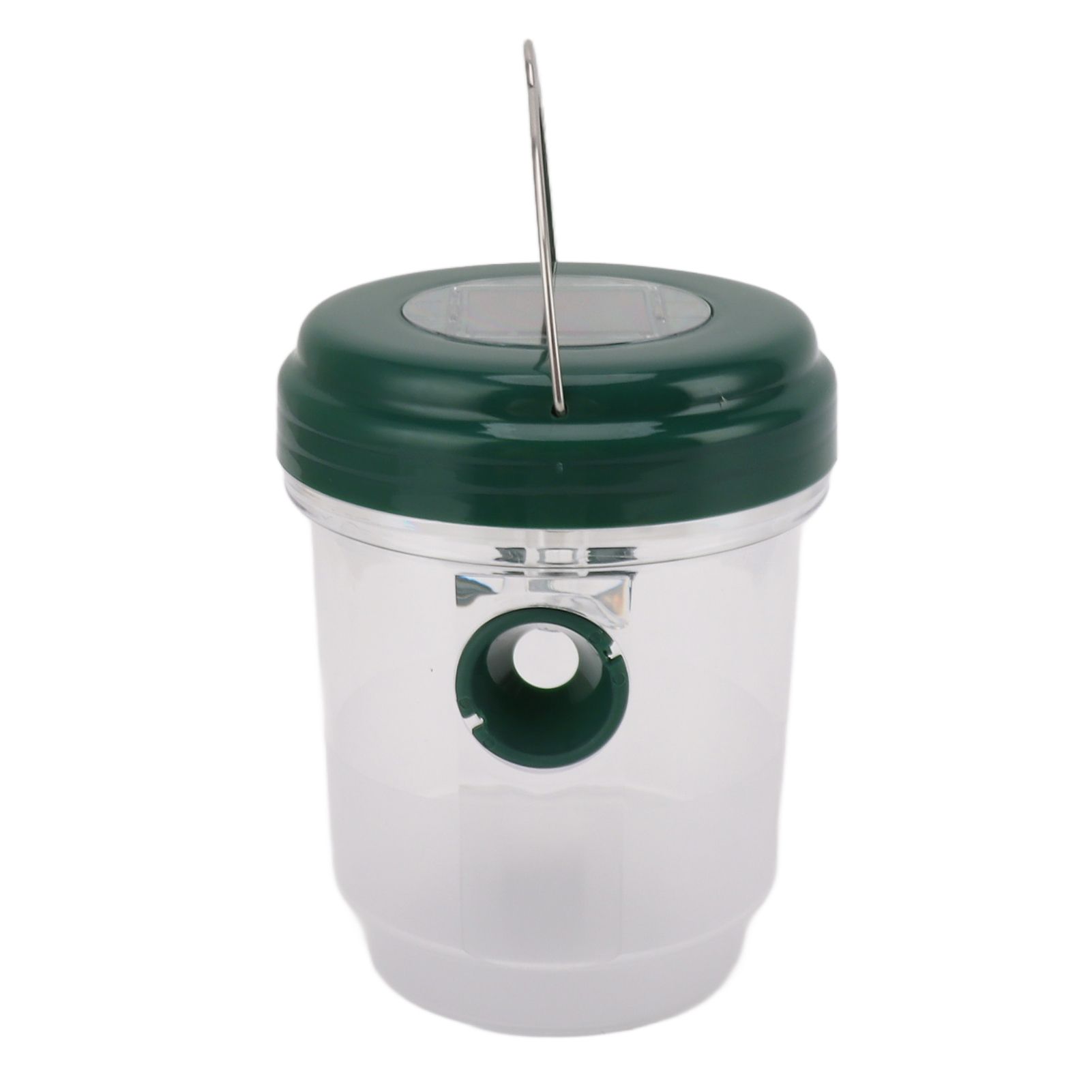 Wasp Catcher LED Solar Powered Waterproof Hornet Traps for Wasp Fruit Fly Garden Terrace Farmland Green - Image 8