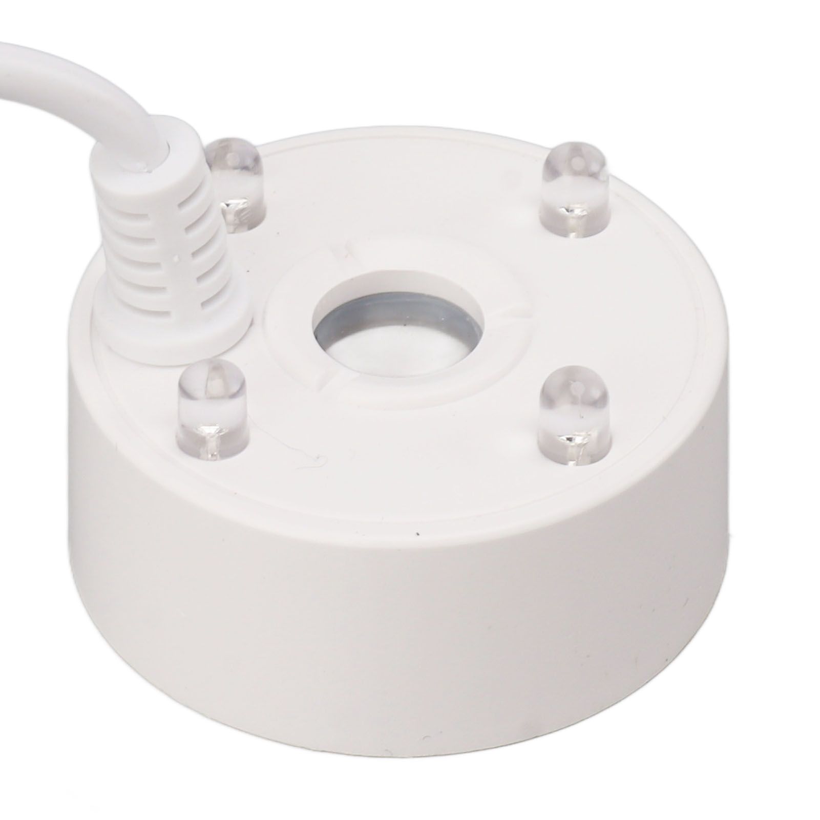 Mist Maker USB Colorful LED Lights 5V Ultra Sound Fountain Atomizer for Pond Rockery Fish Tank Sink White - Image 7