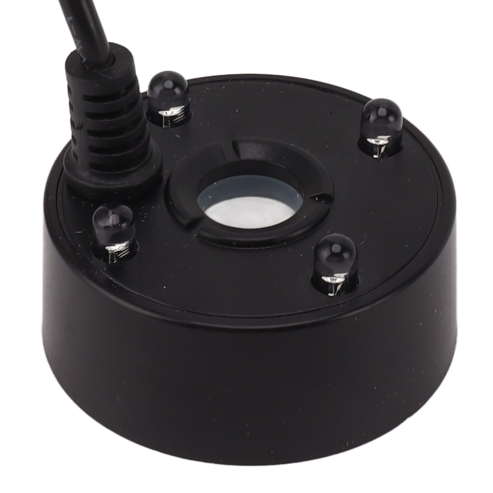 Mist Maker USB Colorful LED Lights 5V Ultra Sound Fountain Atomizer for Pond Rockery Fish Tank Sink Black - Image 7