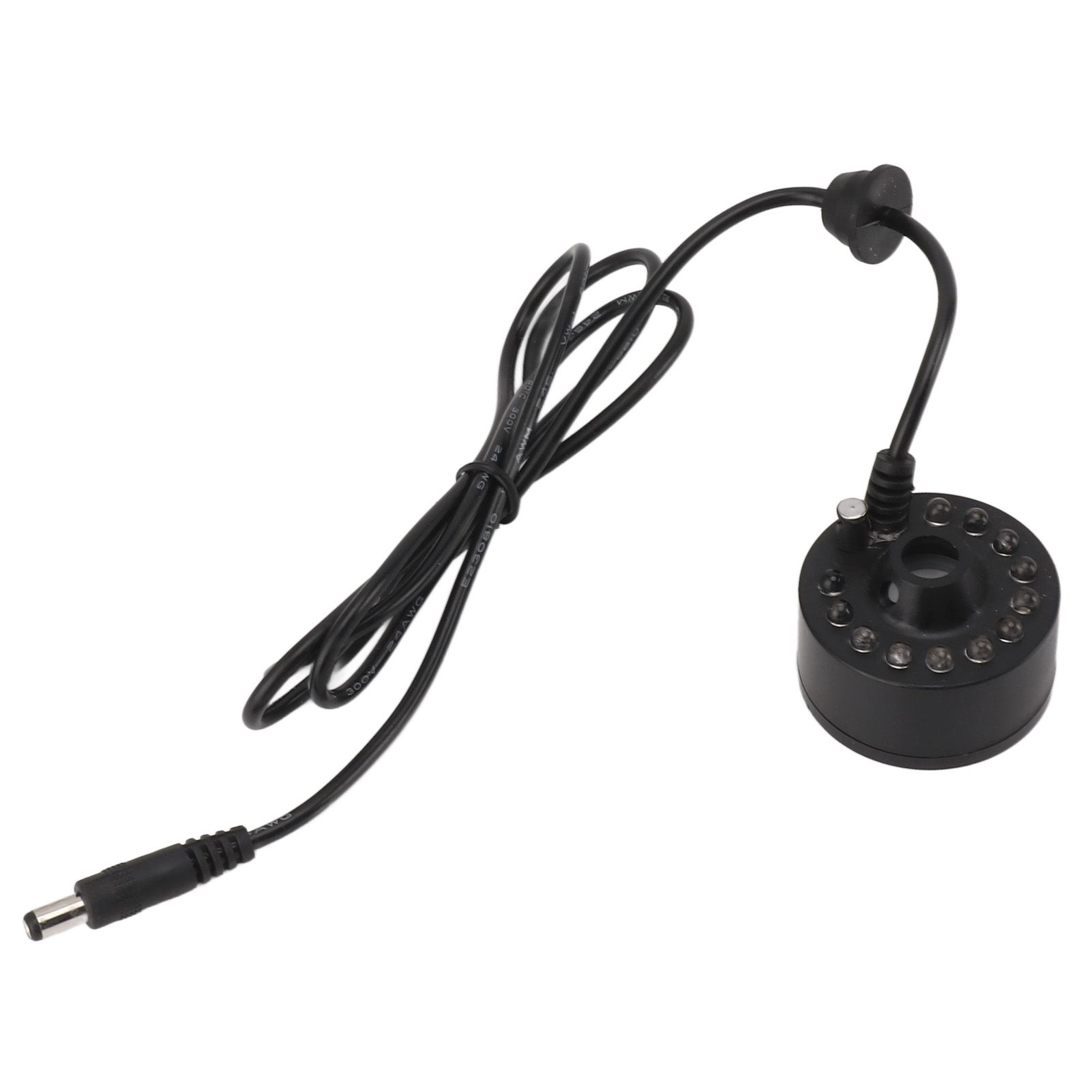 Mist Maker 12LED Beads Colorful DC 5V Interface Waterproof Ultrasound Water Fountain Fogger for Pond Halloween Party - Image 1