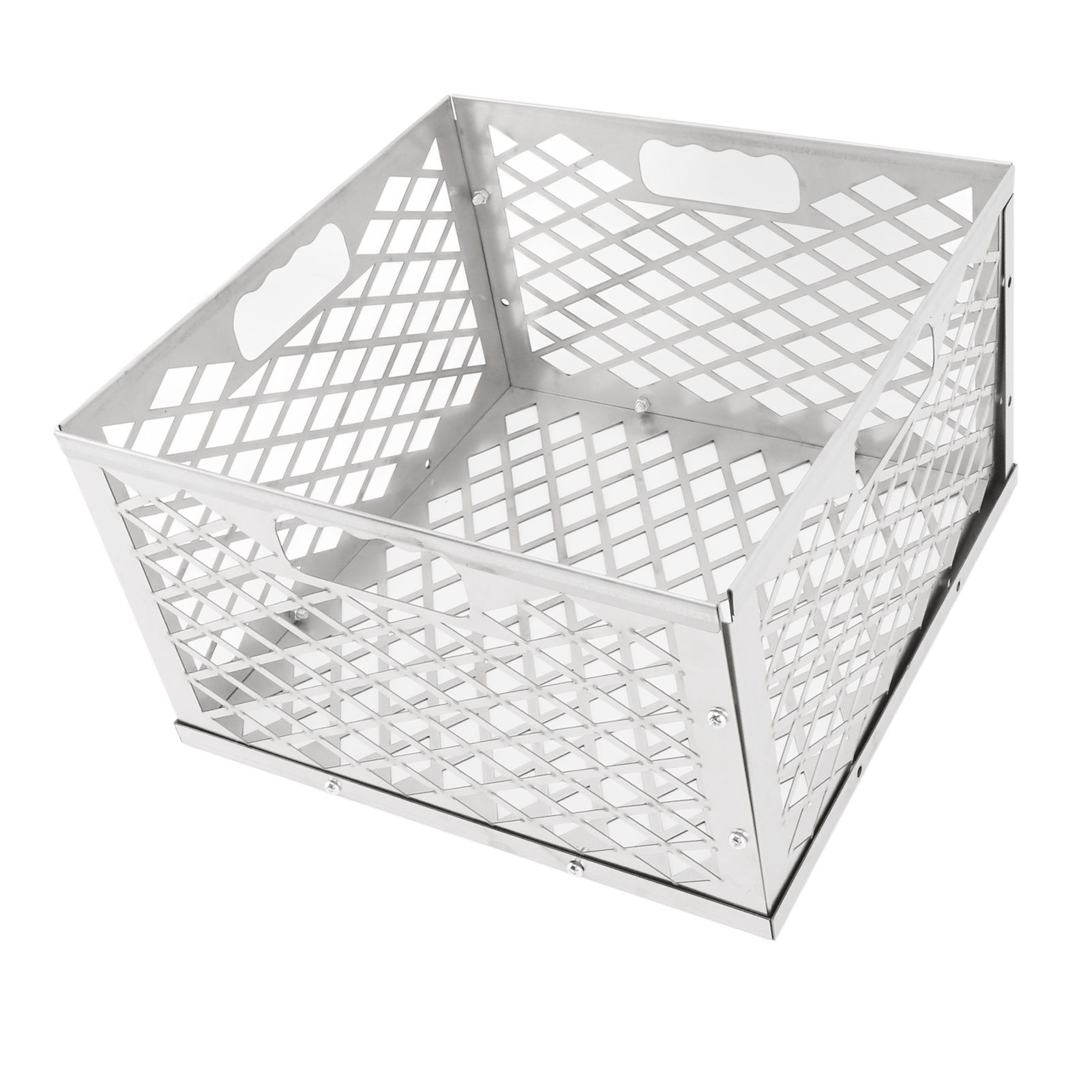 Charcoal Basket Detachable Design Portable Rugged Durable Stainless Steel Charcoal Fire Basket for Barbecue - Image 4