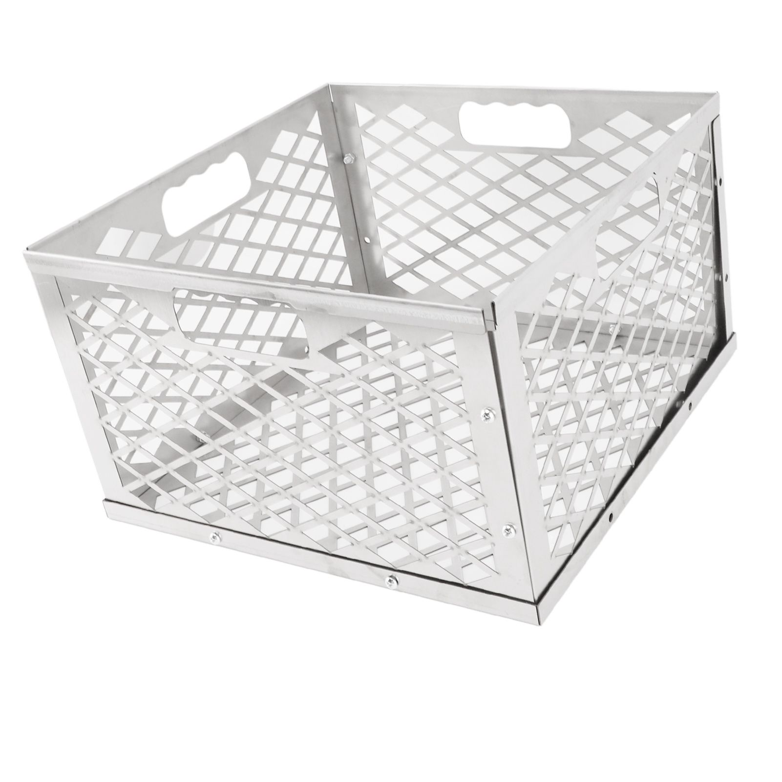 Charcoal Basket Detachable Design Portable Rugged Durable Stainless Steel Charcoal Fire Basket for Barbecue - Image 5