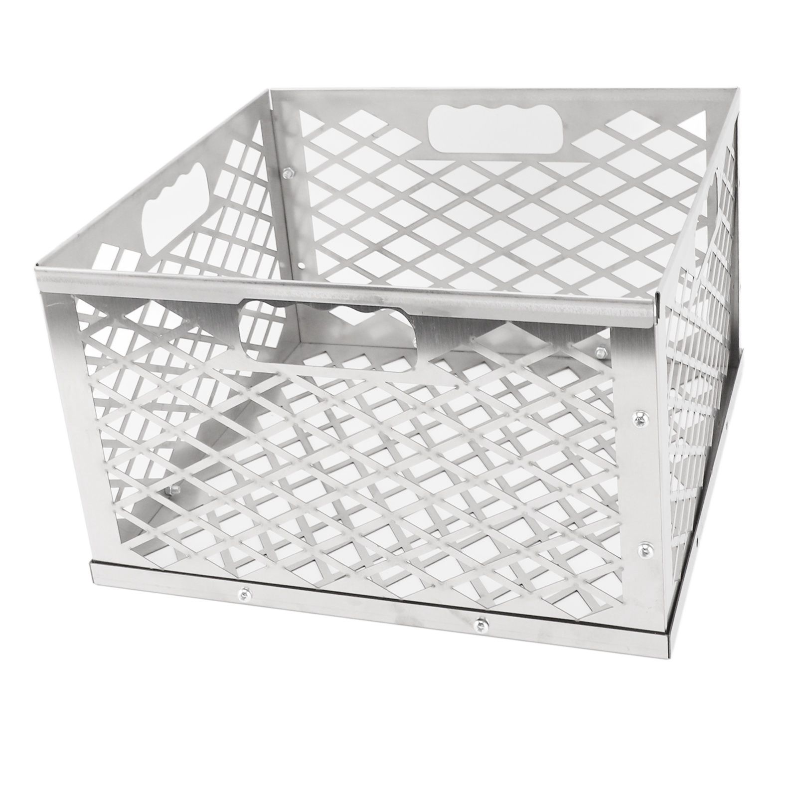 Charcoal Basket Detachable Design Portable Rugged Durable Stainless Steel Charcoal Fire Basket for Barbecue - Image 6