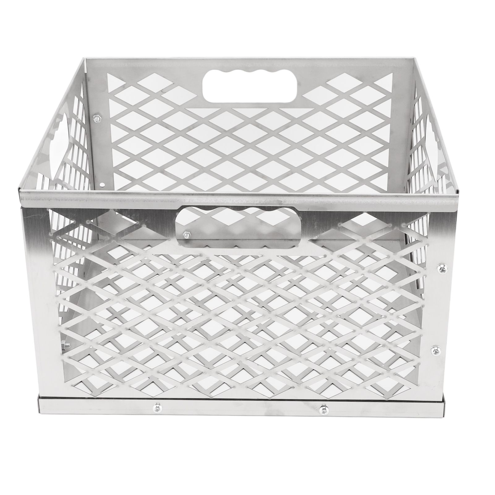 Charcoal Basket Detachable Design Portable Rugged Durable Stainless Steel Charcoal Fire Basket for Barbecue - Image 8