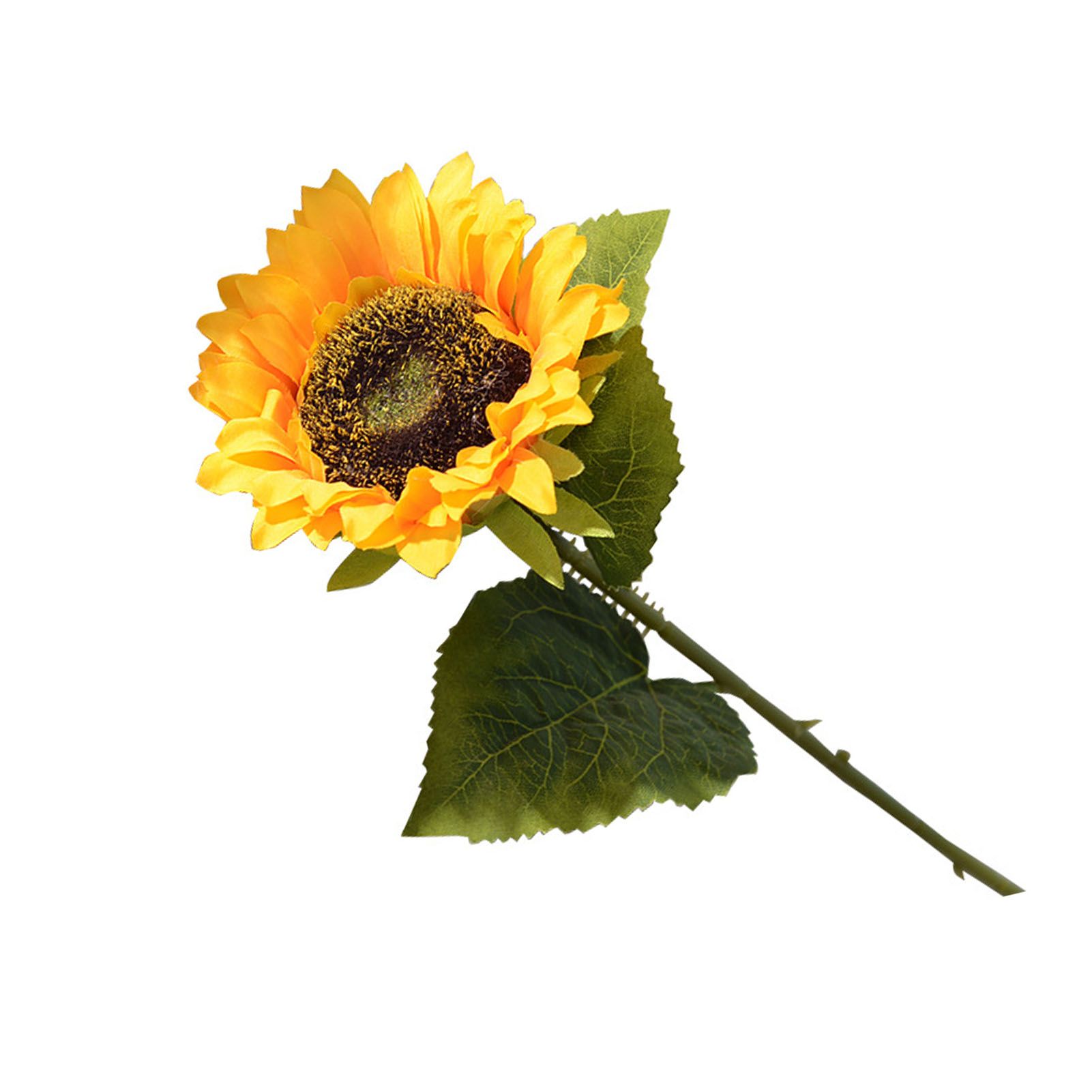 Simulation Sunflower Pastoral Style Artificial Flower False Silk Sunflower for Home Decoration Yellow - Image 2