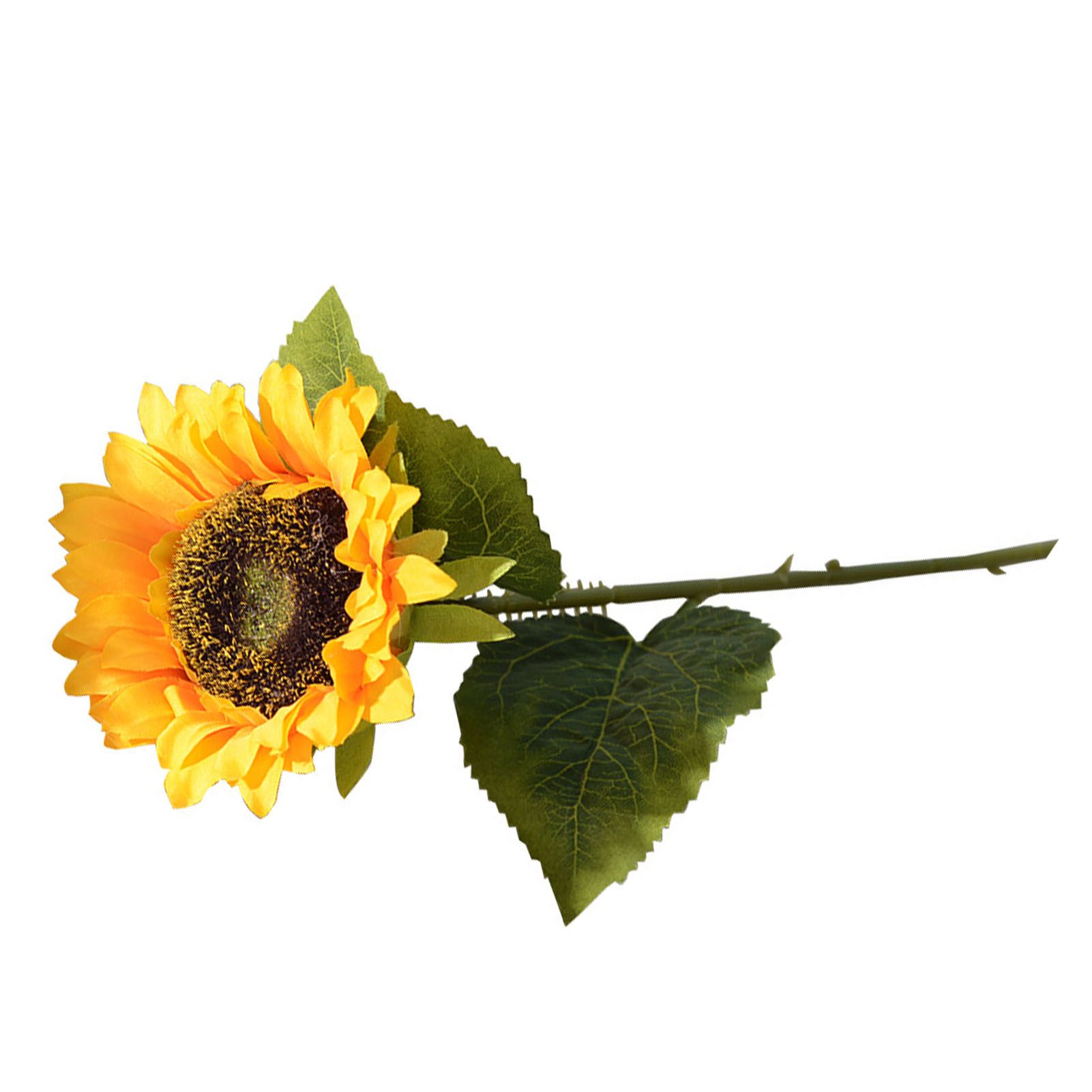 Simulation Sunflower Pastoral Style Artificial Flower False Silk Sunflower for Home Decoration Yellow - Image 4