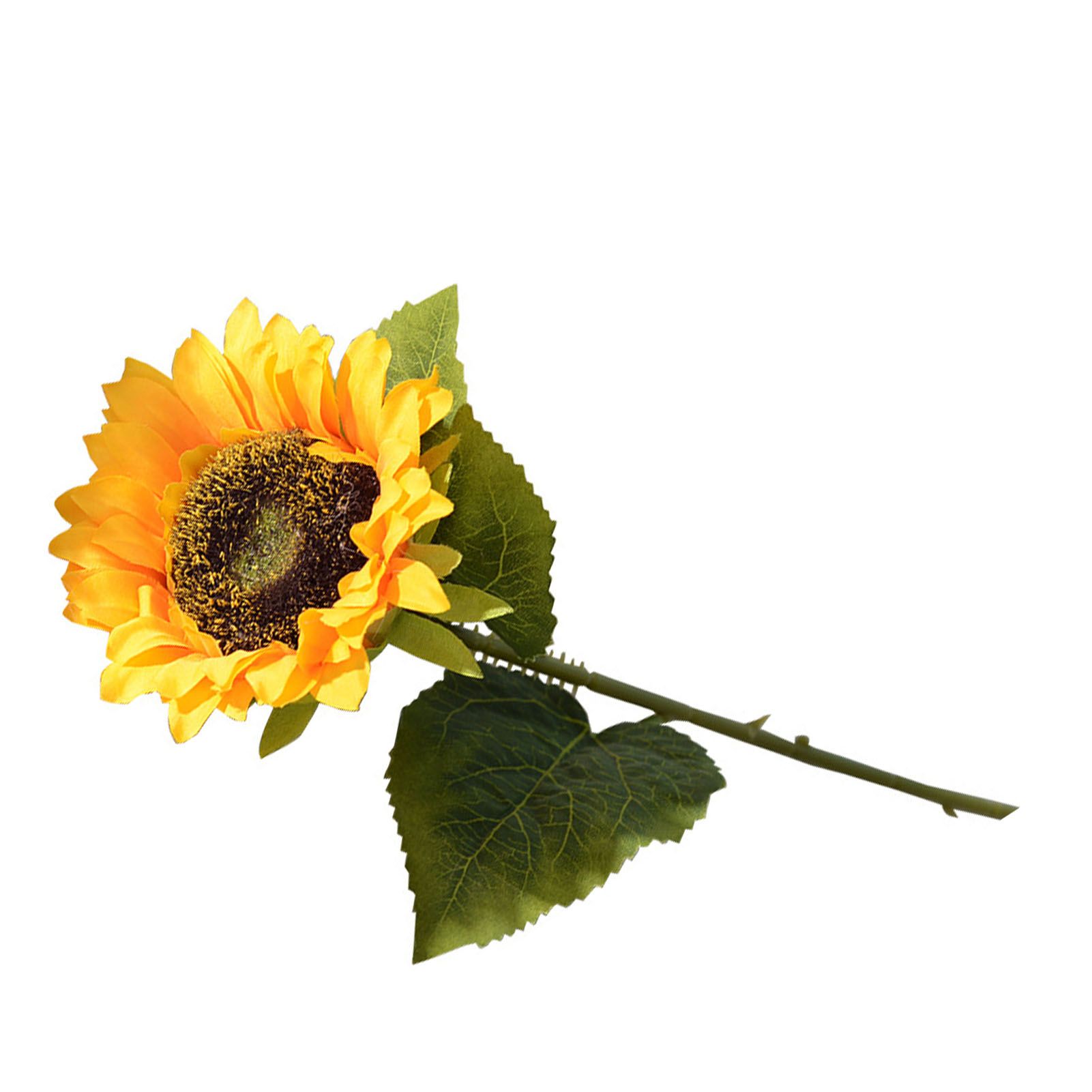 Simulation Sunflower Pastoral Style Artificial Flower False Silk Sunflower for Home Decoration Yellow - Image 5