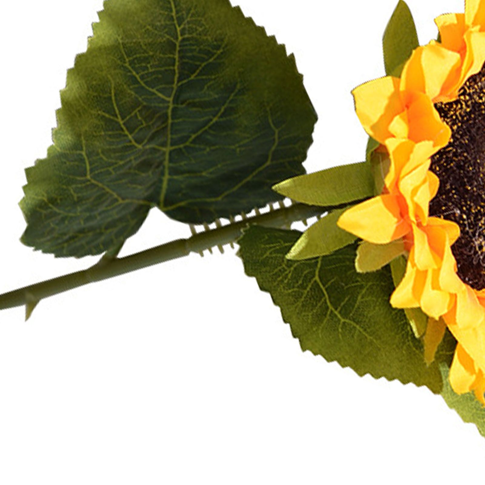 Simulation Sunflower Pastoral Style Artificial Flower False Silk Sunflower for Home Decoration Yellow - Image 8