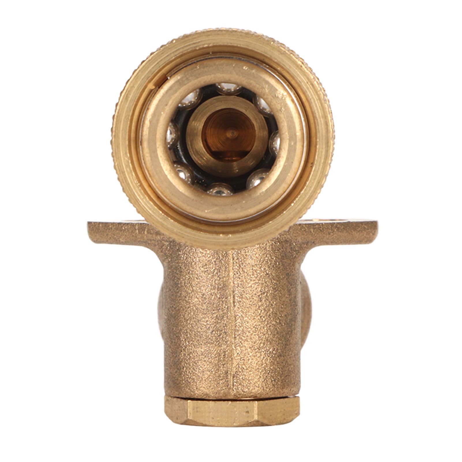 Quick Connecting Pivoting Coupler Attachment 1/4in for Pressure Washer Nozzle Adjustable 4500psi Garden Supplies 5 Level - Image 3