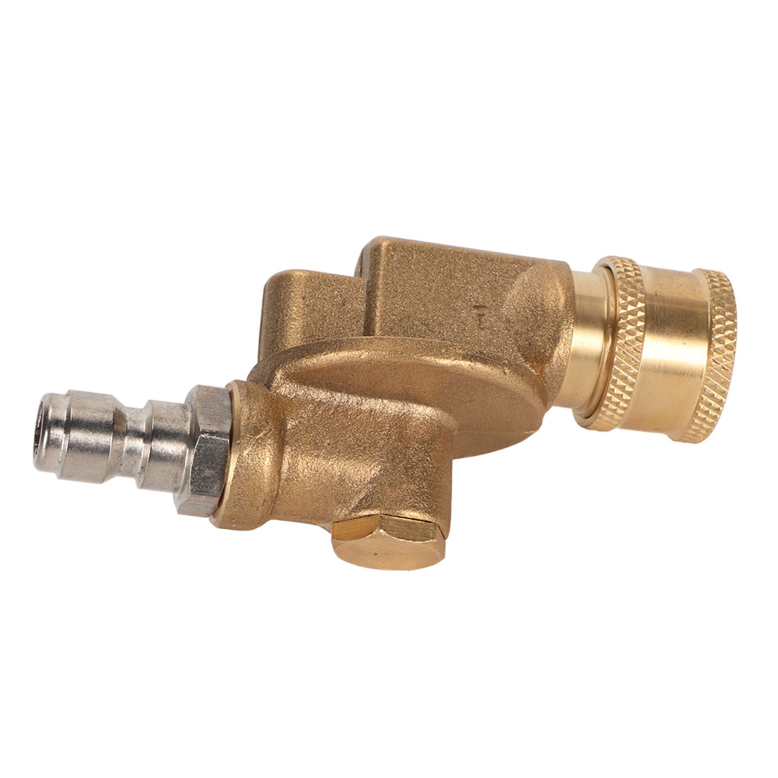 Quick Connecting Pivoting Coupler Attachment 1/4in for Pressure Washer Nozzle Adjustable 4500psi Garden Supplies 7 Level - Image 8