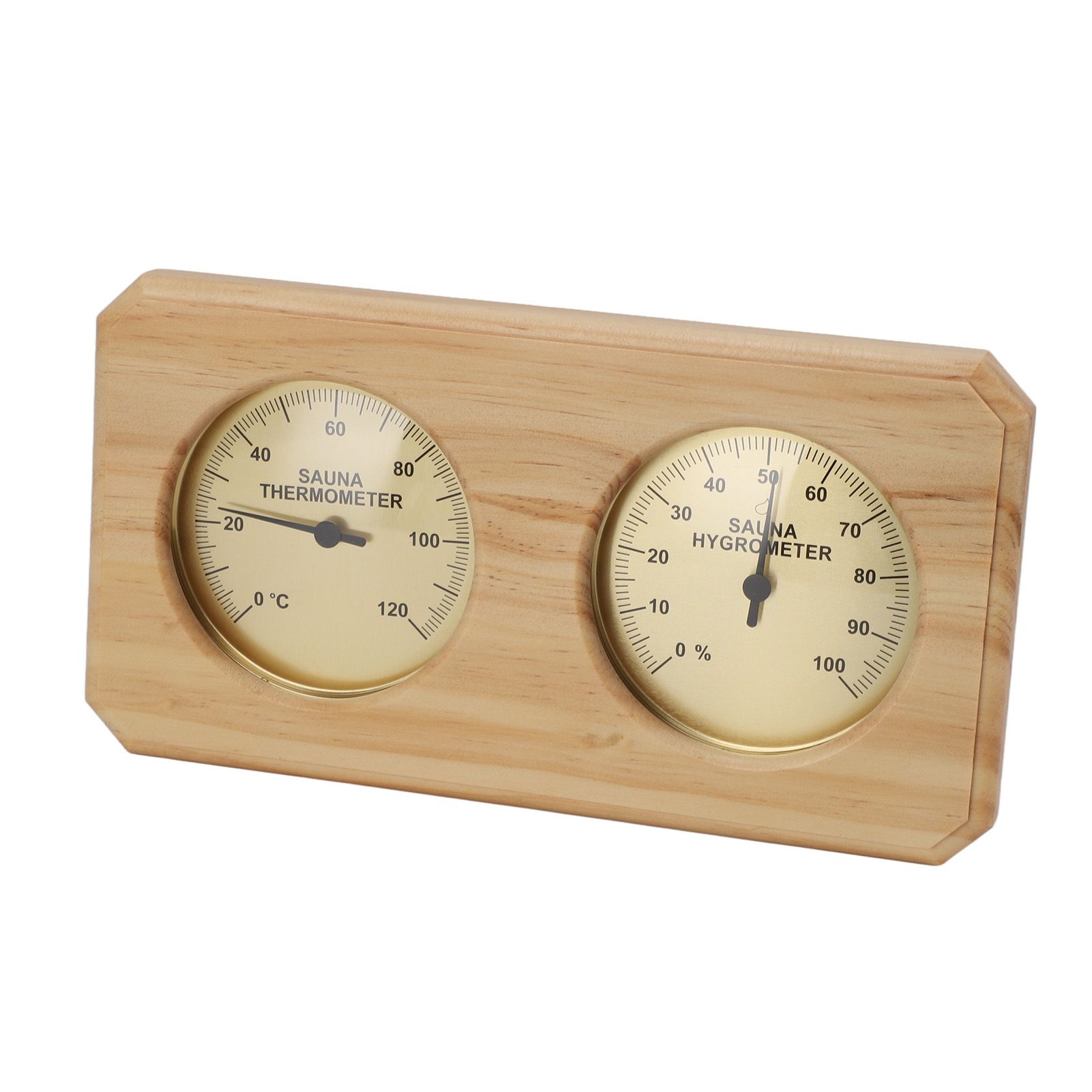 Wooden Sauna Thermometer Hygrometer 2 in 1 Humidity Temperature Measurement Indoor Thermometer Humidity Gauge for Hotel Sauna Room - Image 6