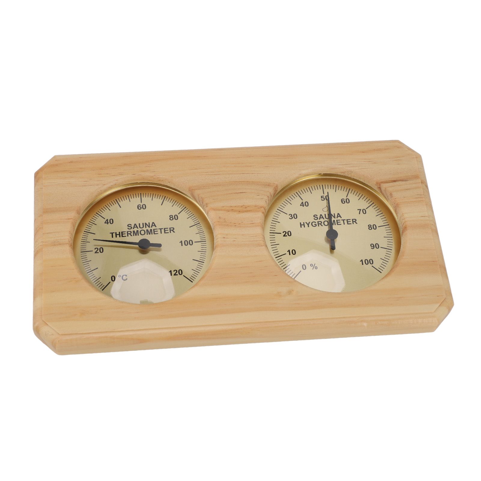 Wooden Sauna Thermometer Hygrometer 2 in 1 Humidity Temperature Measurement Indoor Thermometer Humidity Gauge for Hotel Sauna Room - Image 7