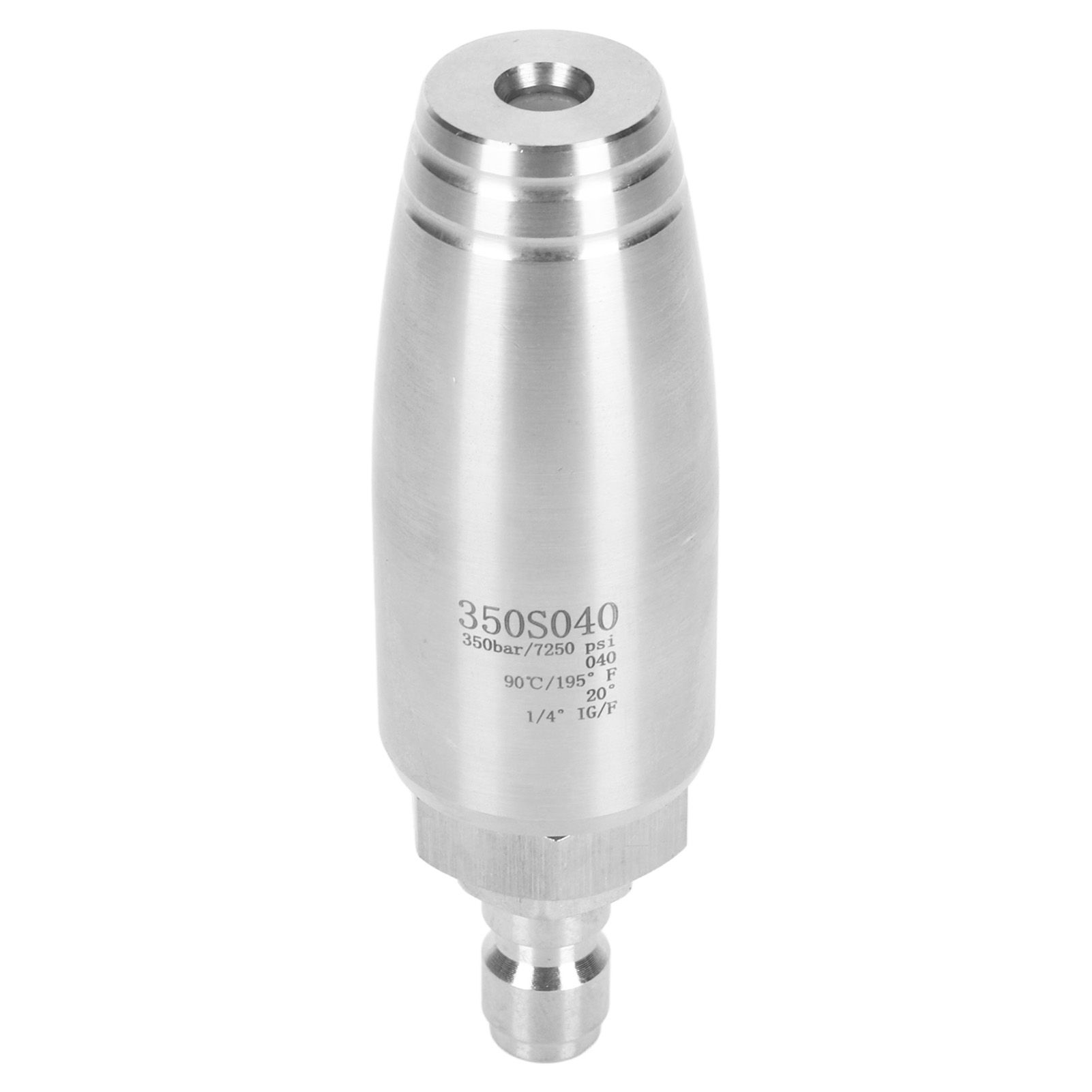High Pressure Rotary Nozzle 1/4inch Quick Connector 350bar Stainless Steel Pressure Washer Rotating Nozzle for Car Home Garden - Image 5