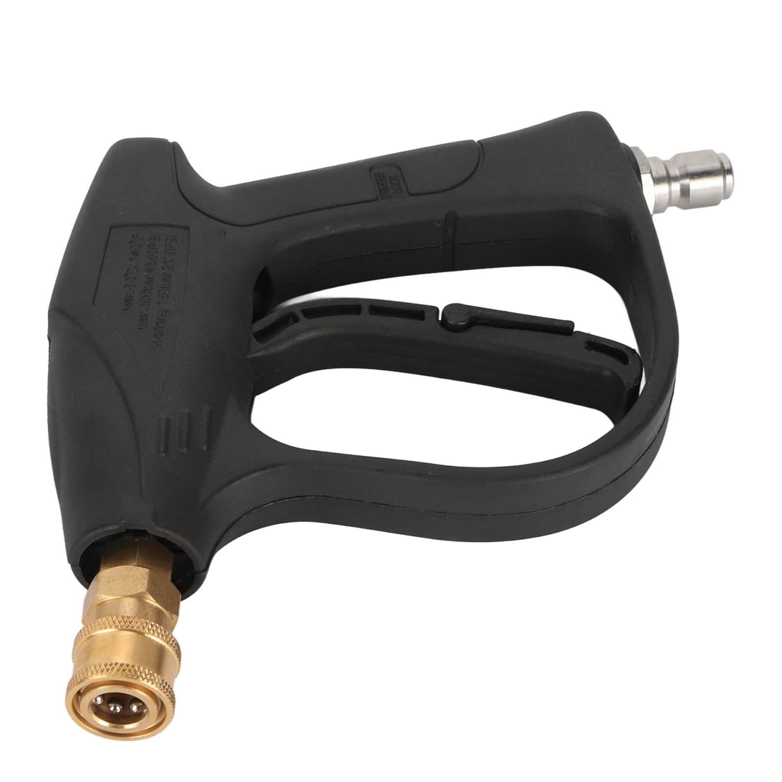 High Pressure Washer Handle Pure Copper Spool 4350PSI Pressure Washer Sprayer Handle with 3/8 Inch Quick Connector for Car Cleaning - Image 2
