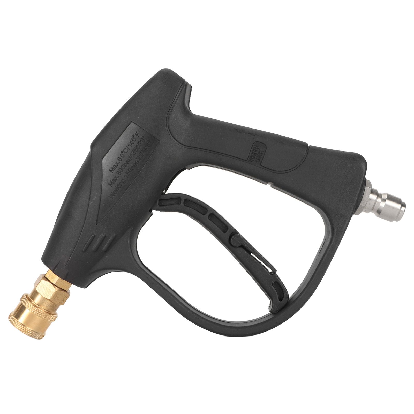 High Pressure Washer Handle Pure Copper Spool 4350PSI Pressure Washer Sprayer Handle with 3/8 Inch Quick Connector for Car Cleaning - Image 7