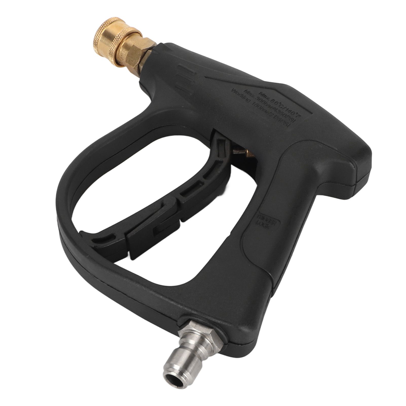 High Pressure Washer Handle Pure Copper Spool 4350PSI Pressure Washer Sprayer Handle with 3/8 Inch Quick Connector for Car Cleaning - Image 8