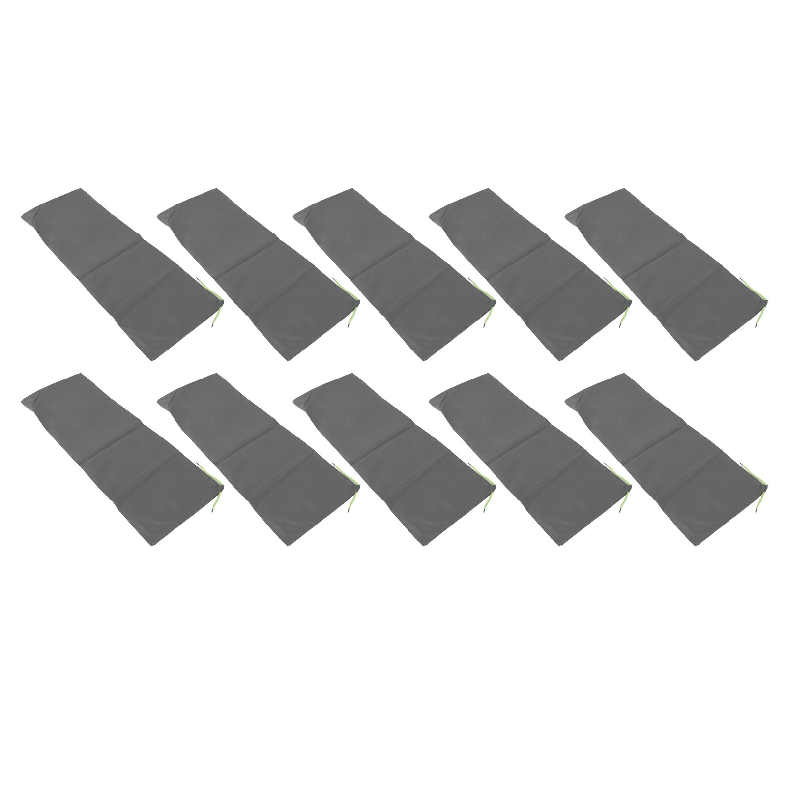 10pcs Flood Sandbags Professional Empty Rain Proof Drawstring Flood Control Sandbags for House Door Garage Basement Grey - Image 4