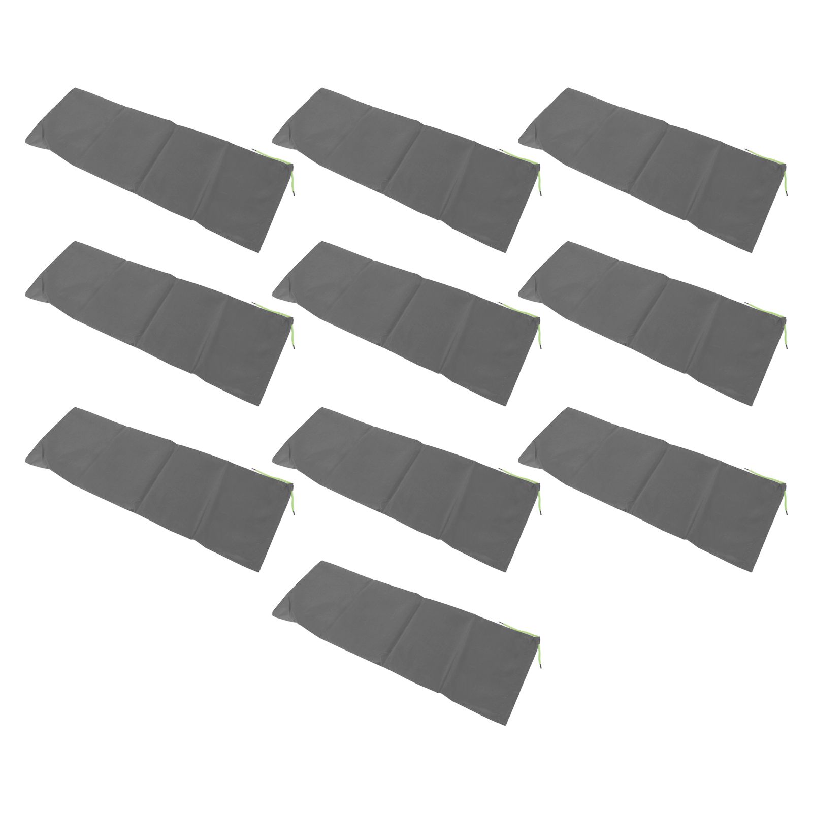 10pcs Flood Sandbags Professional Empty Rain Proof Drawstring Flood Control Sandbags for House Door Garage Basement Grey - Image 6