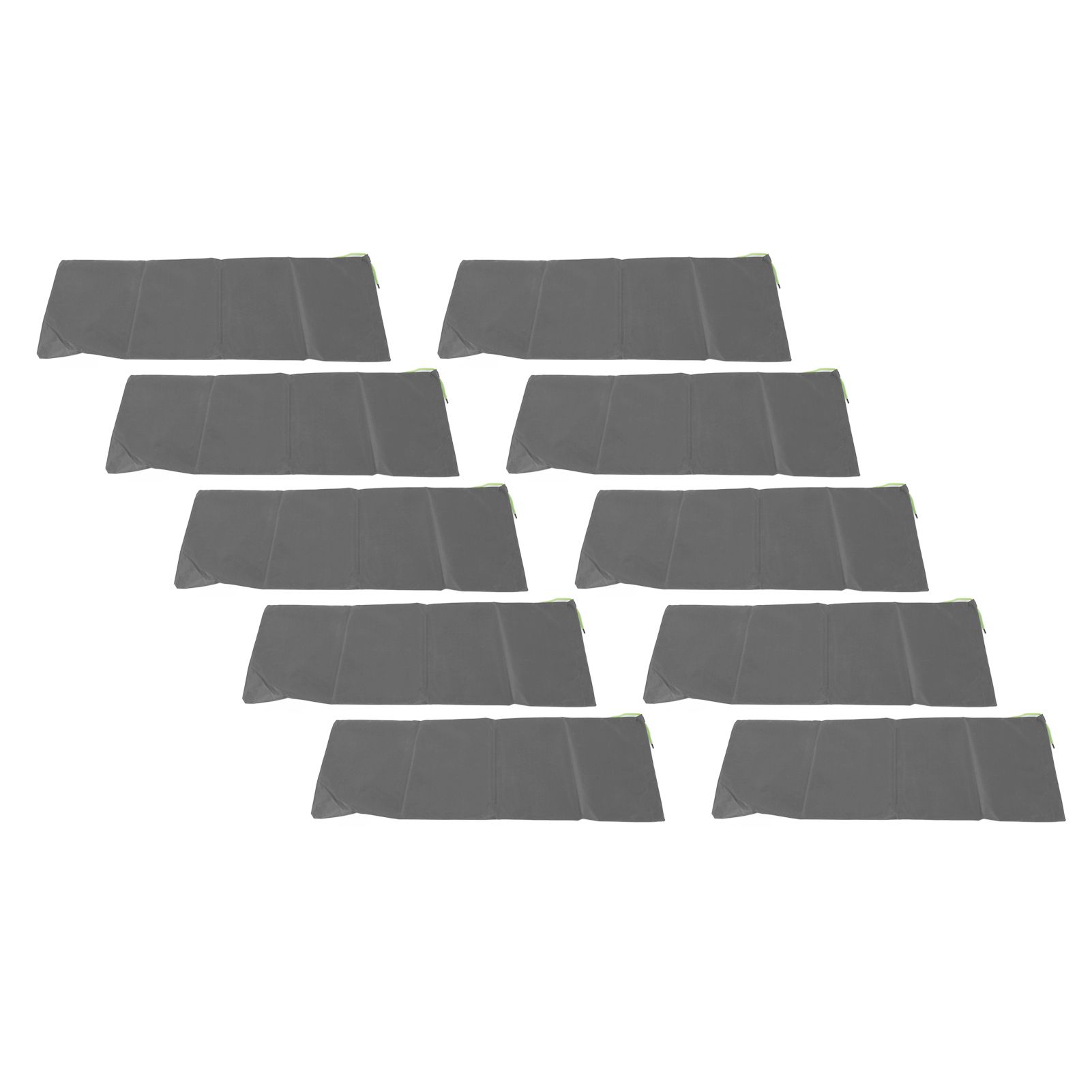 10pcs Flood Sandbags Professional Empty Rain Proof Drawstring Flood Control Sandbags for House Door Garage Basement Grey - Image 7