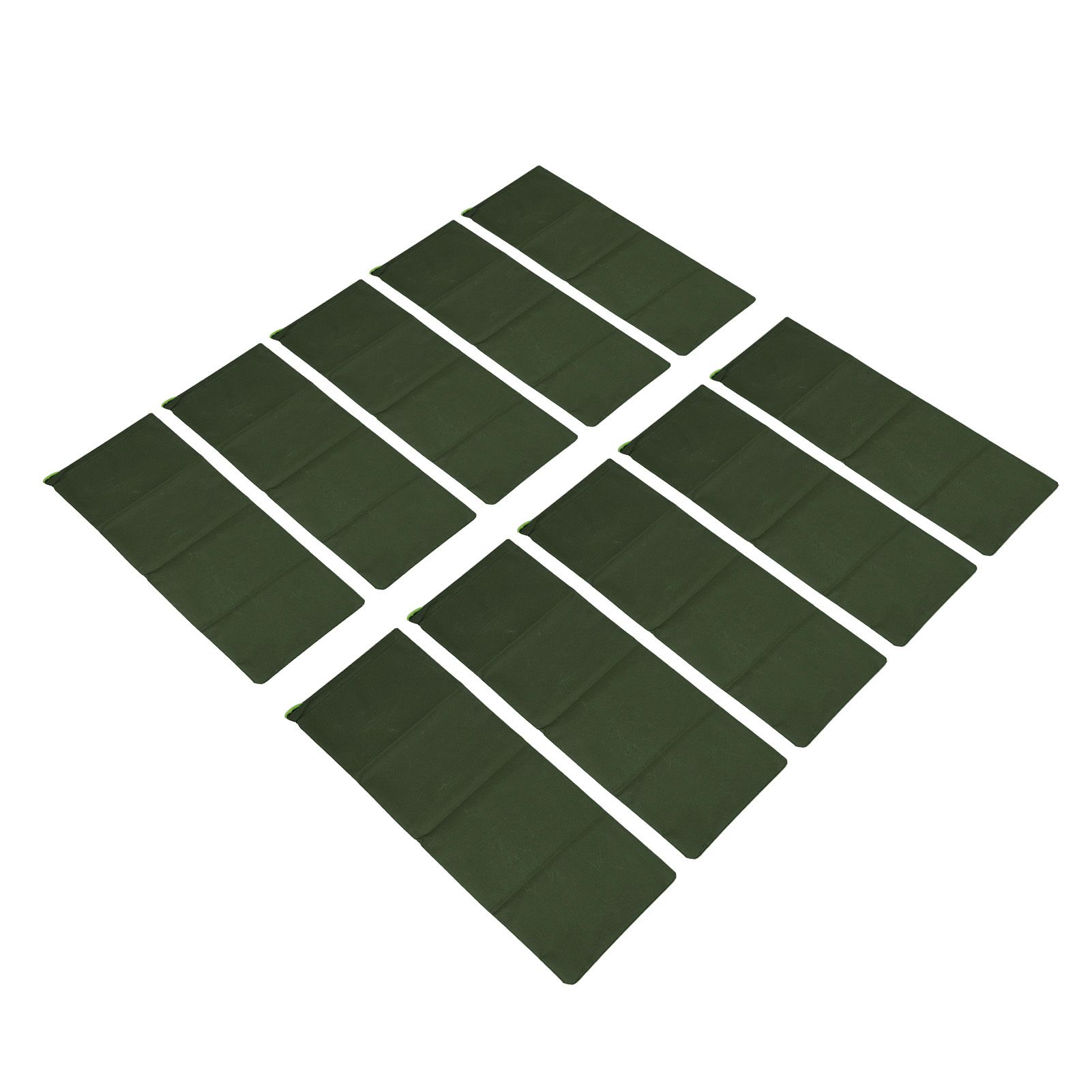 10pcs Flood Sandbags 600D Polyester Flood Prevention Bag Reusable Flood Barrier Bag for House Door Window Garage Basement Dark Green - Image 3