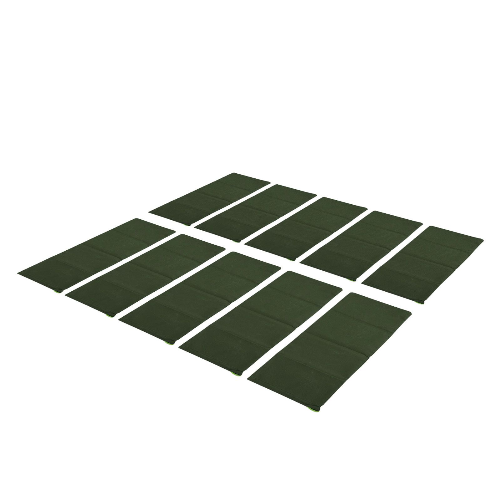 10pcs Flood Sandbags 600D Polyester Flood Prevention Bag Reusable Flood Barrier Bag for House Door Window Garage Basement Dark Green - Image 6