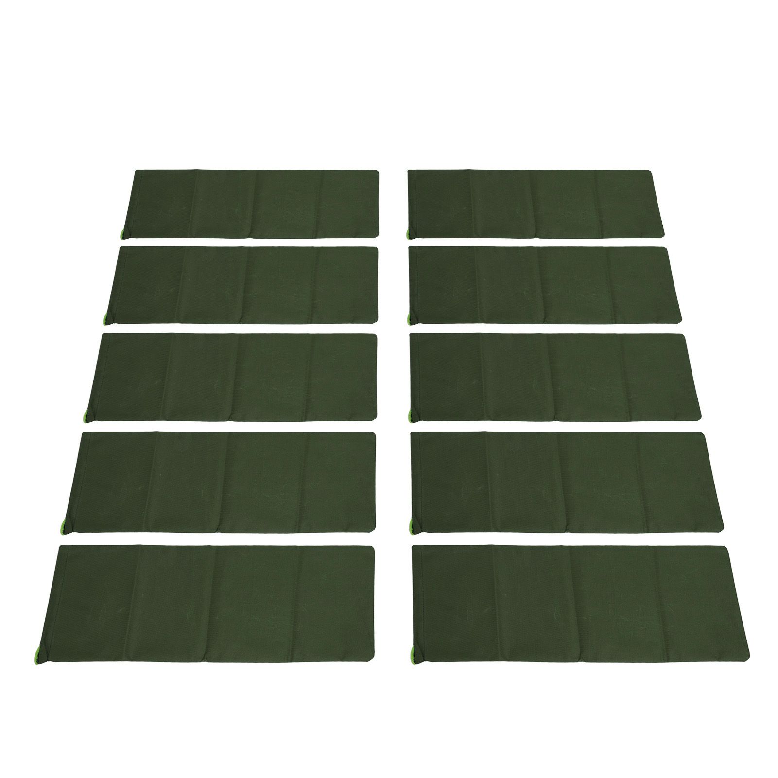 10pcs Flood Sandbags 600D Polyester Flood Prevention Bag Reusable Flood Barrier Bag for House Door Window Garage Basement Dark Green - Image 8