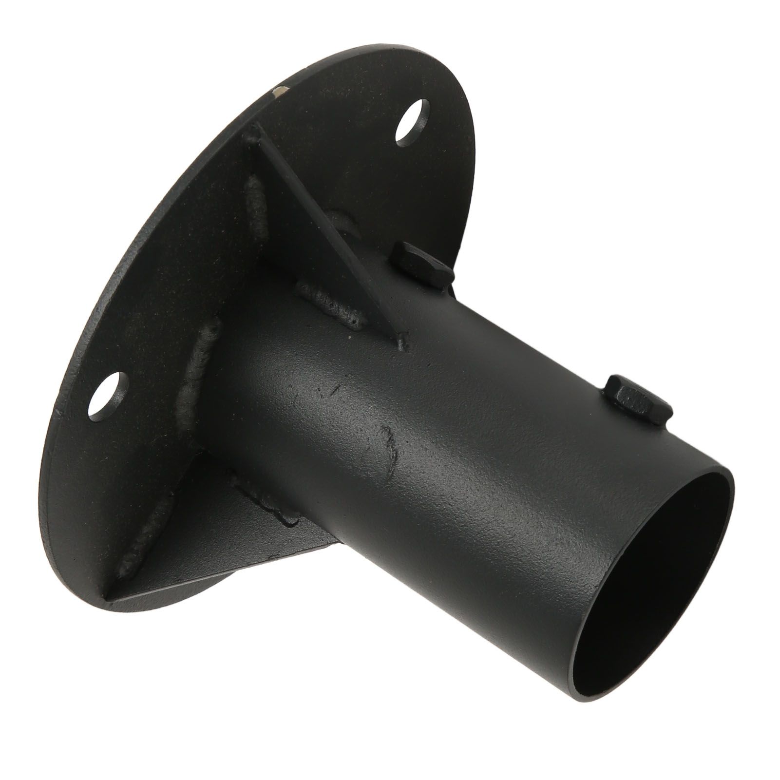 Chain Link Fence Pole Floor Flange Base Flange Heavy Solid Fence Post Concrete Mount for Holding Fence Mailbox Flag Round Posts 52mm / 2.0in - Image 3