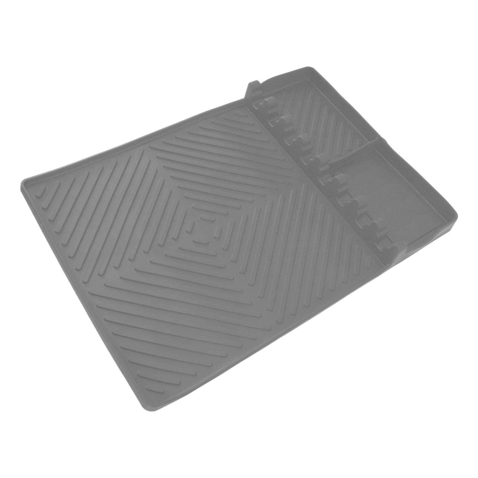 Grill Tools Mat Silicone 8 Slots 16x11.5in Anti Slip Heat Resistant Easy to Clean Griddle Accessories for Kitchen Cooking Grey - Image 4