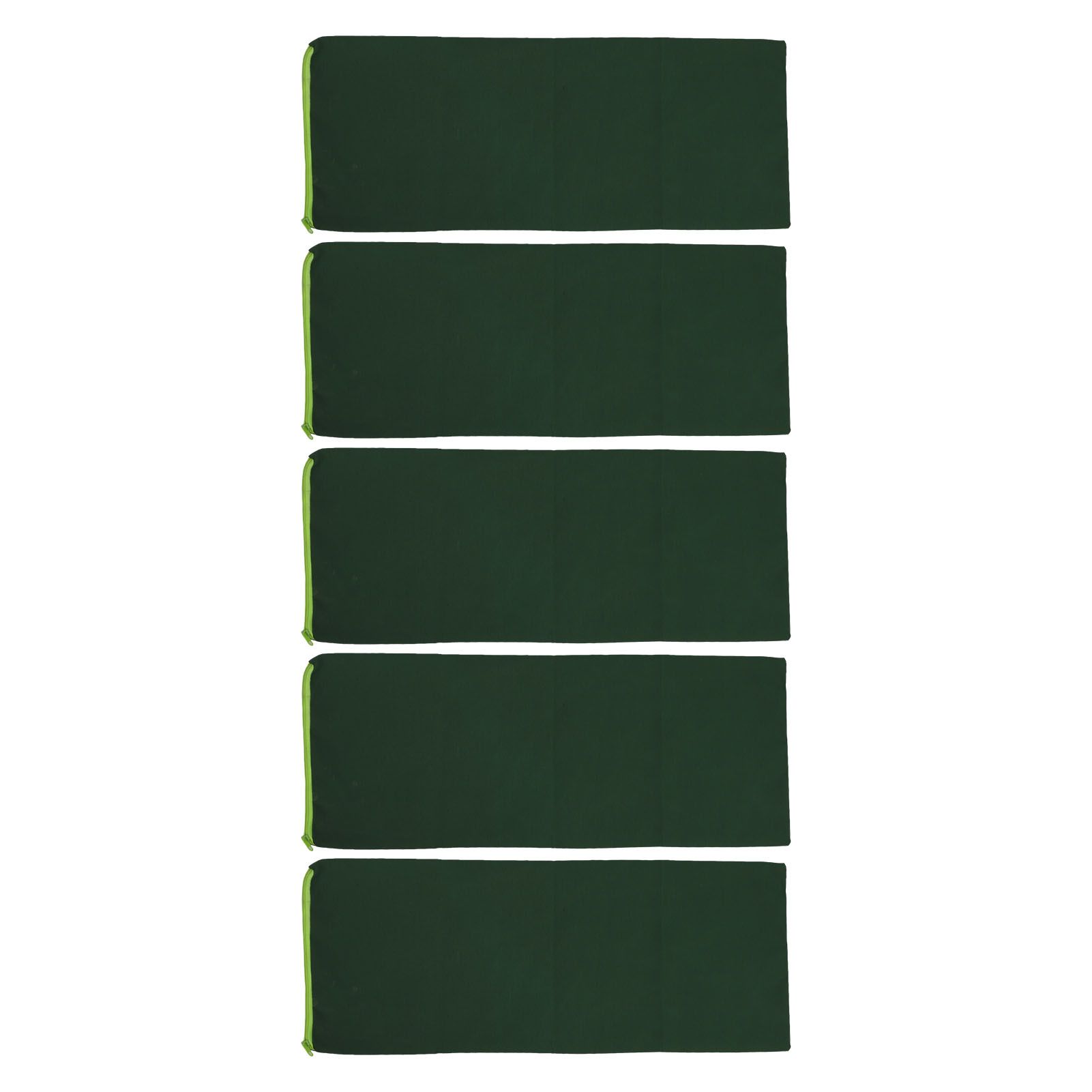 5PCS Flood Barriers Thickened Reusable Zipper Organic Silicone Flood Protection Sand Bags for Home Garage Doors Windows - Image 1