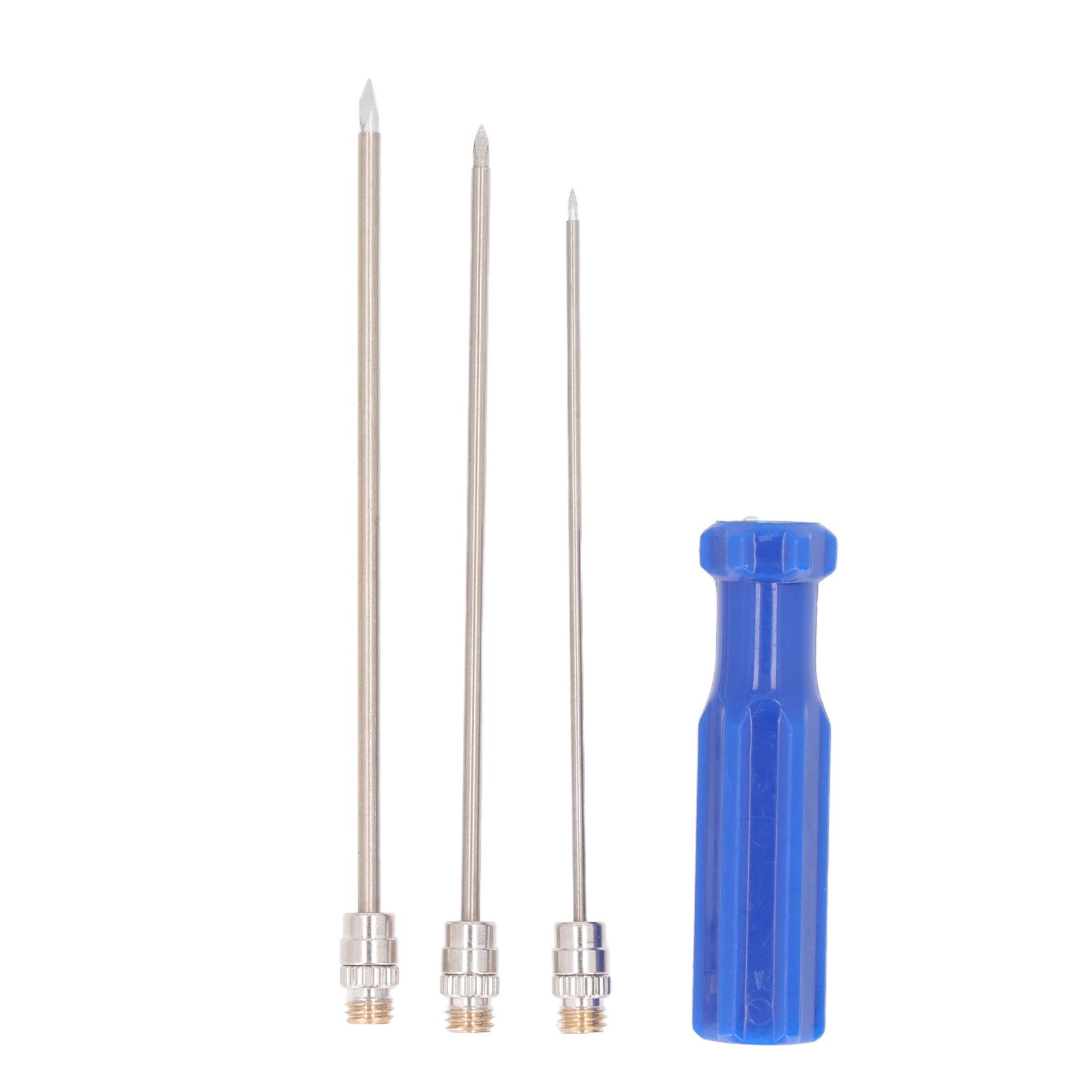 3PCS Livestock Trocar Stainless Steel Dispensing Stomach Deflation Needle Veterinary Equipment Surgical Instruments for Cattle Cow Rumen Puncture - Image 1