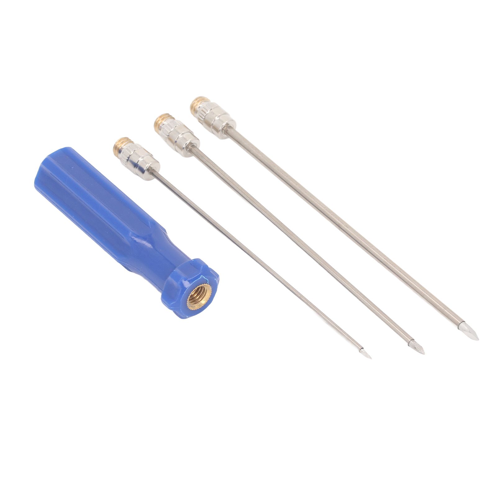 3PCS Livestock Trocar Stainless Steel Dispensing Stomach Deflation Needle Veterinary Equipment Surgical Instruments for Cattle Cow Rumen Puncture - Image 2
