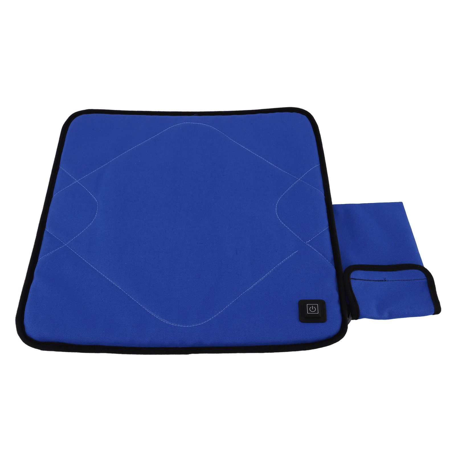 Portable Heated Seat Cushion Adjustable Temperature USB Heating Seat Cushion for Autumn Winter Camping Fishing Sapphire Blue - Image 2