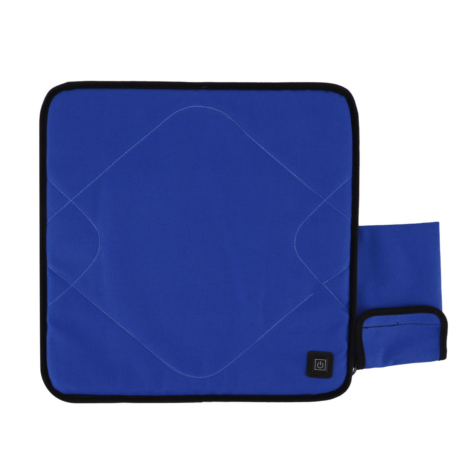 Portable Heated Seat Cushion Adjustable Temperature USB Heating Seat Cushion for Autumn Winter Camping Fishing Sapphire Blue - Image 3