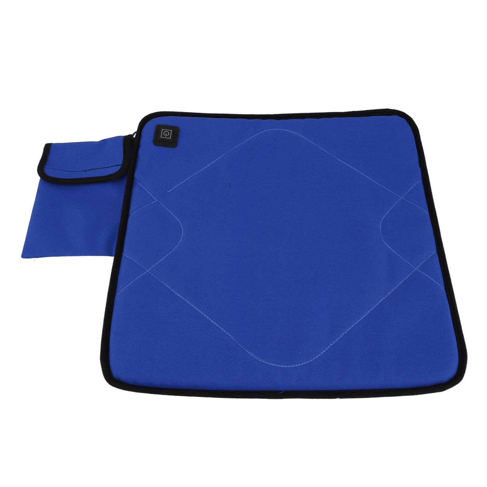 Portable Heated Seat Cushion Adjustable Temperature USB Heating Seat Cushion for Autumn Winter Camping Fishing Sapphire Blue - Image 6