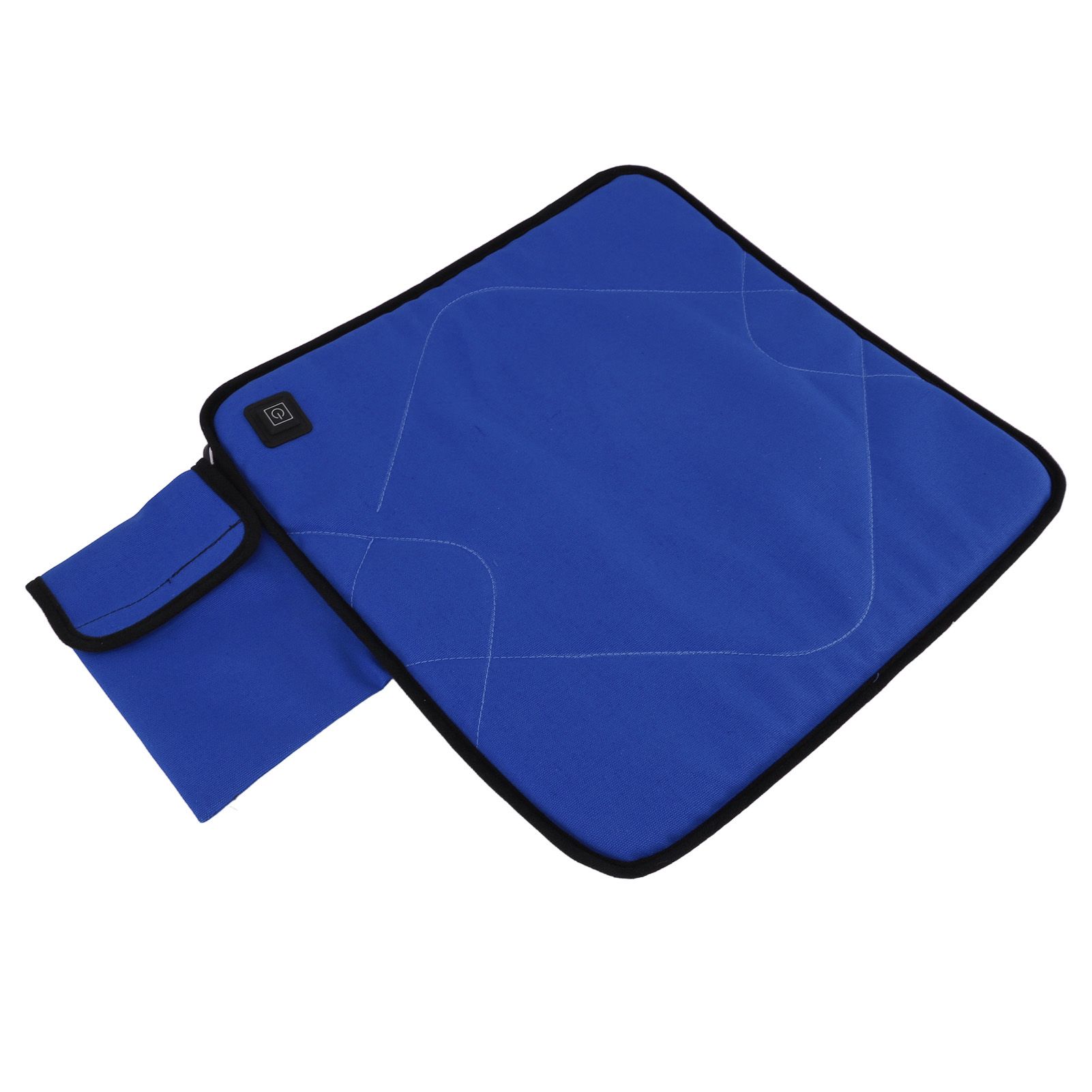Portable Heated Seat Cushion Adjustable Temperature USB Heating Seat Cushion for Autumn Winter Camping Fishing Sapphire Blue - Image 7