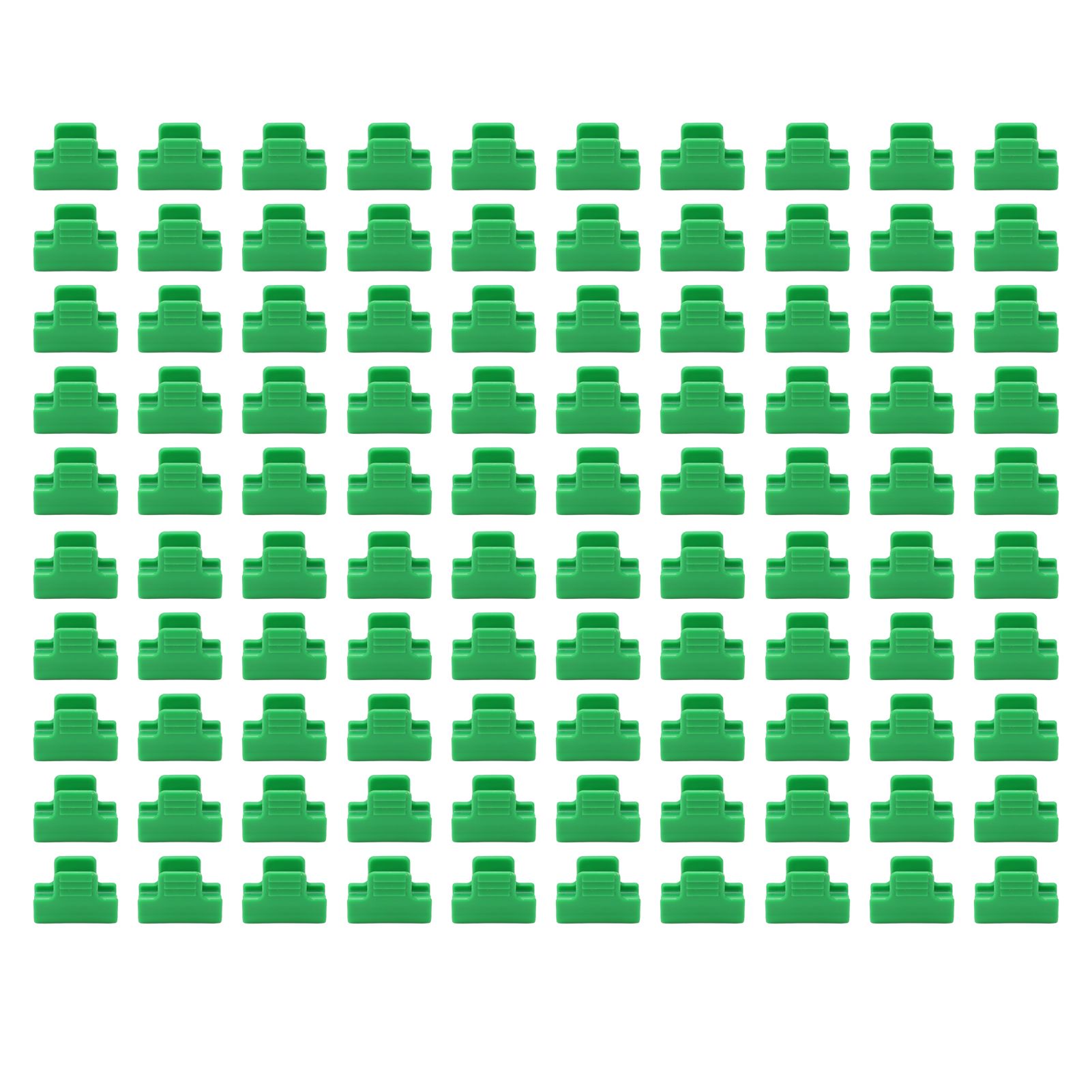 100 PCS Garden Shed Clamps Plastic Stable Versatile Film Shading Net Clips for Greenhouse 11mm/0.43in - Image 1