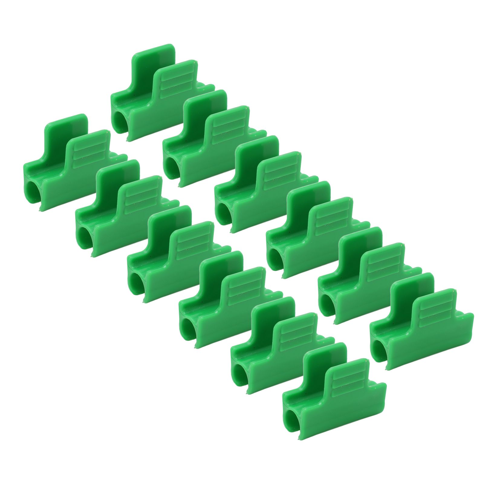 100 PCS Garden Shed Clamps Plastic Stable Versatile Film Shading Net Clips for Greenhouse 11mm/0.43in - Image 5