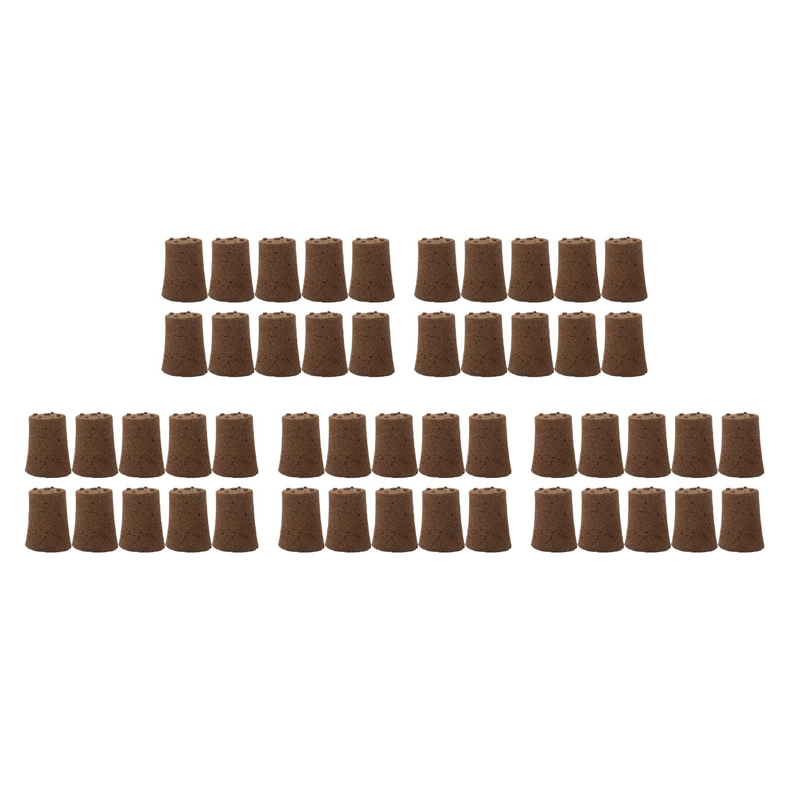 50 Pcs Seedling Block Peat Planting Block for Gardening Hydroponics Soilless Cultivation Plants Germination HRD TN0927 - Image 1