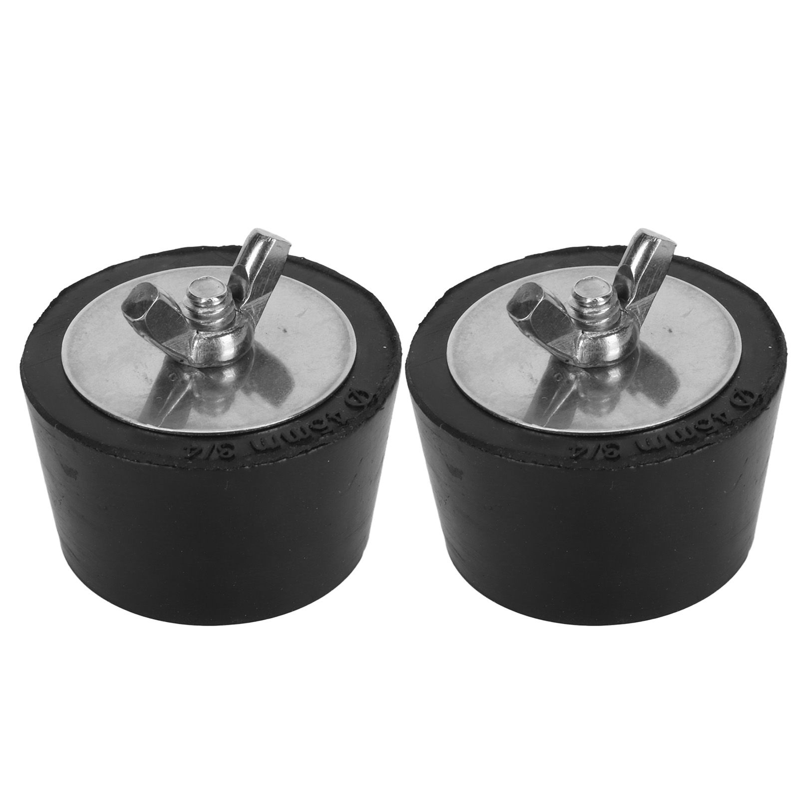 2PCS Pool Winterizing Plug Rubber Stainless Steel Pool Winter Expansion Plugs for Swimming Pool Pipework Winter Fittings 45mm/1.8in - Image 2