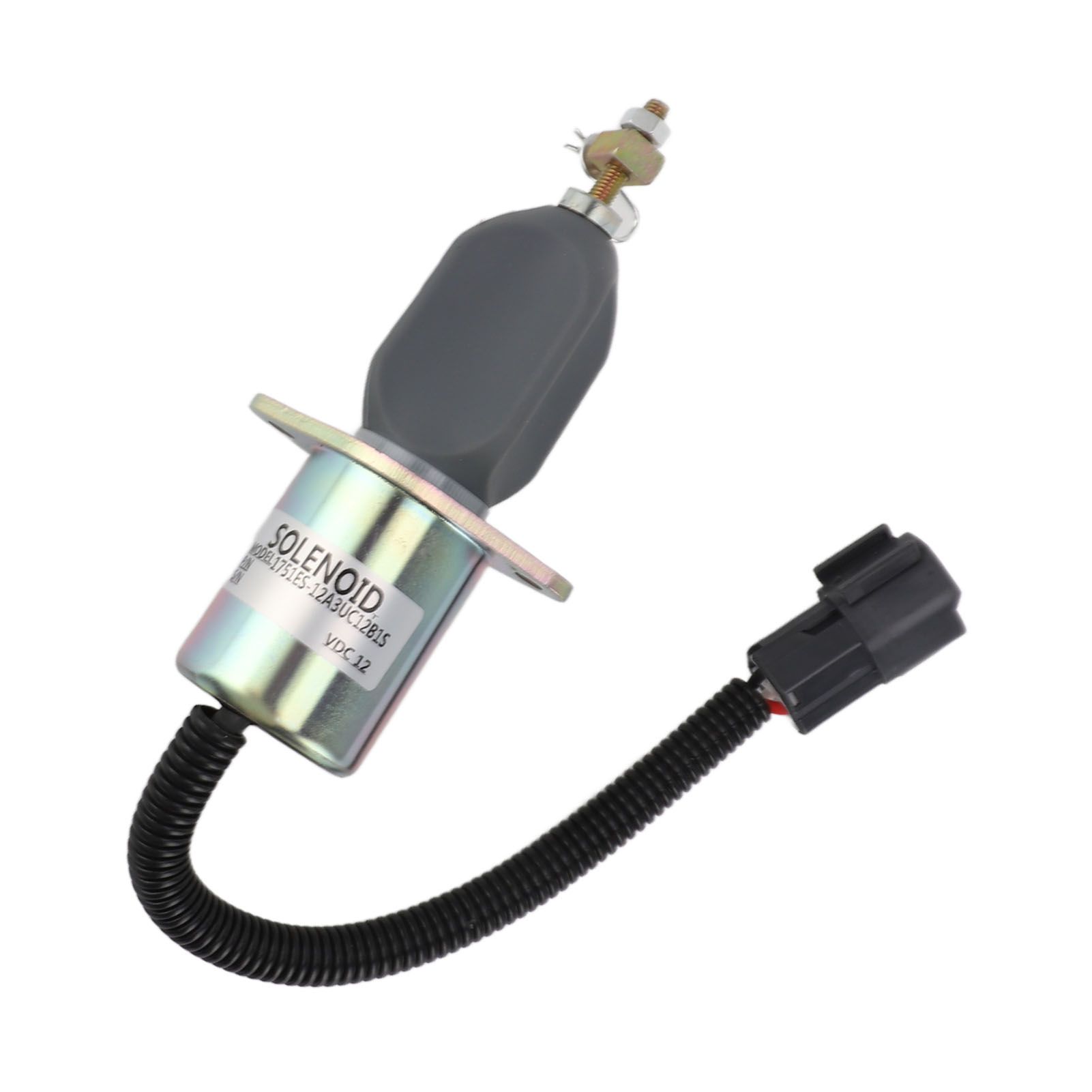 12V Fuel Shut Off Solenoid 1751ES 12A3UC12B1S Accurate Fuel Cut Off Stop Solenoid Valve for Generator Engine - Image 5