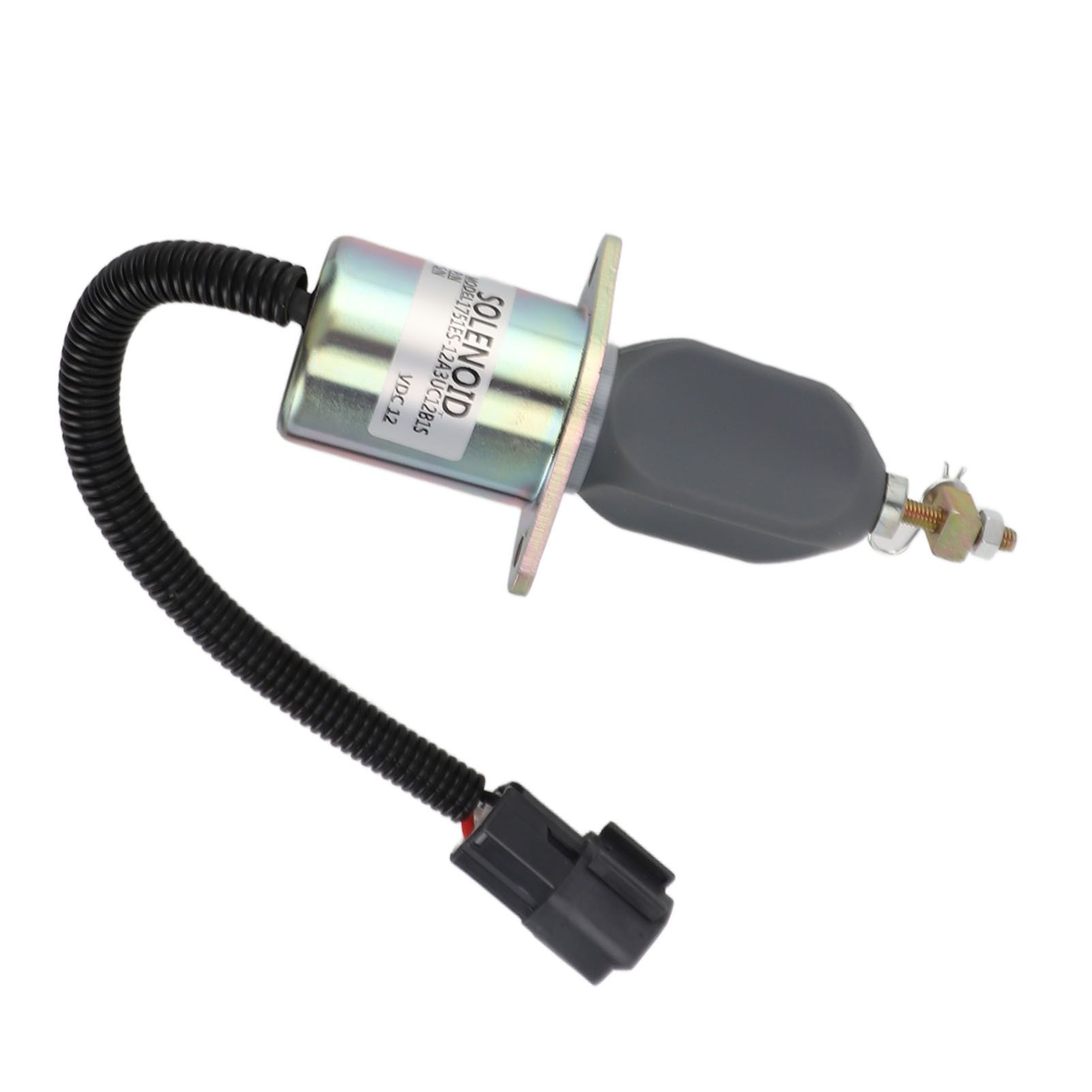 12V Fuel Shut Off Solenoid 1751ES 12A3UC12B1S Accurate Fuel Cut Off Stop Solenoid Valve for Generator Engine - Image 7